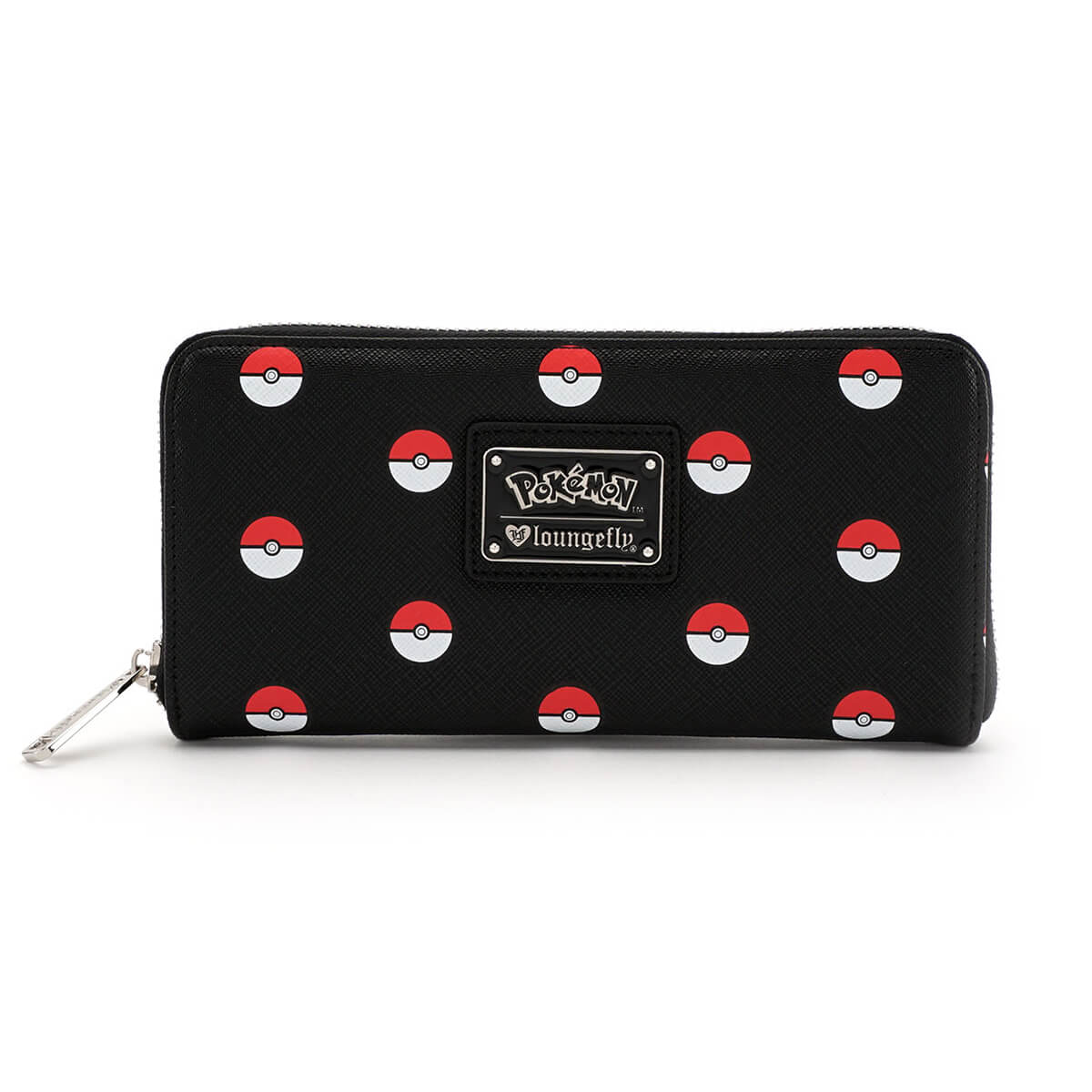 Loungefly Pokemon Black with Pokeballs AOP Wallet Merchandise Zavvi Ireland