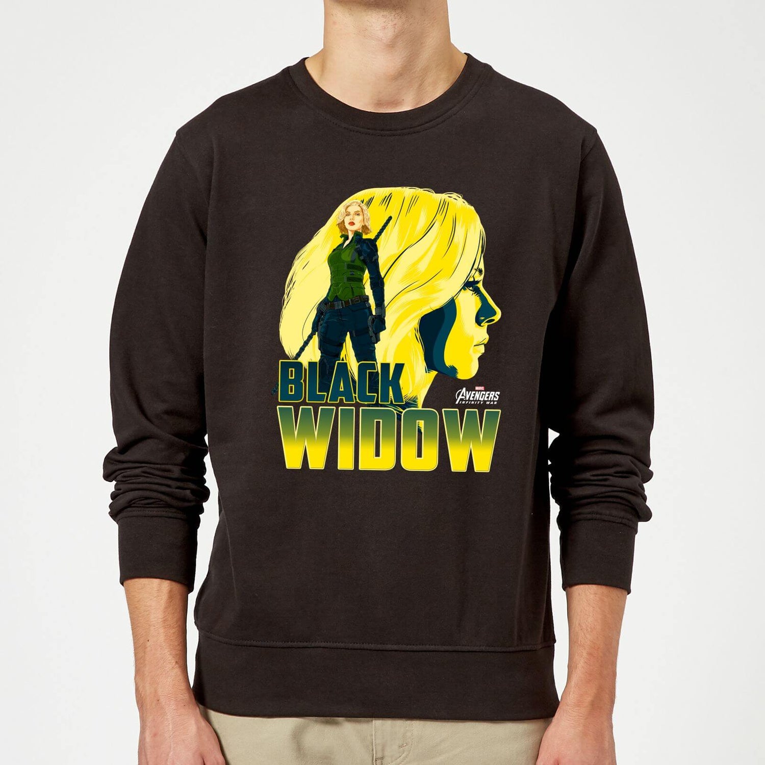 Black widow sweatshirt top