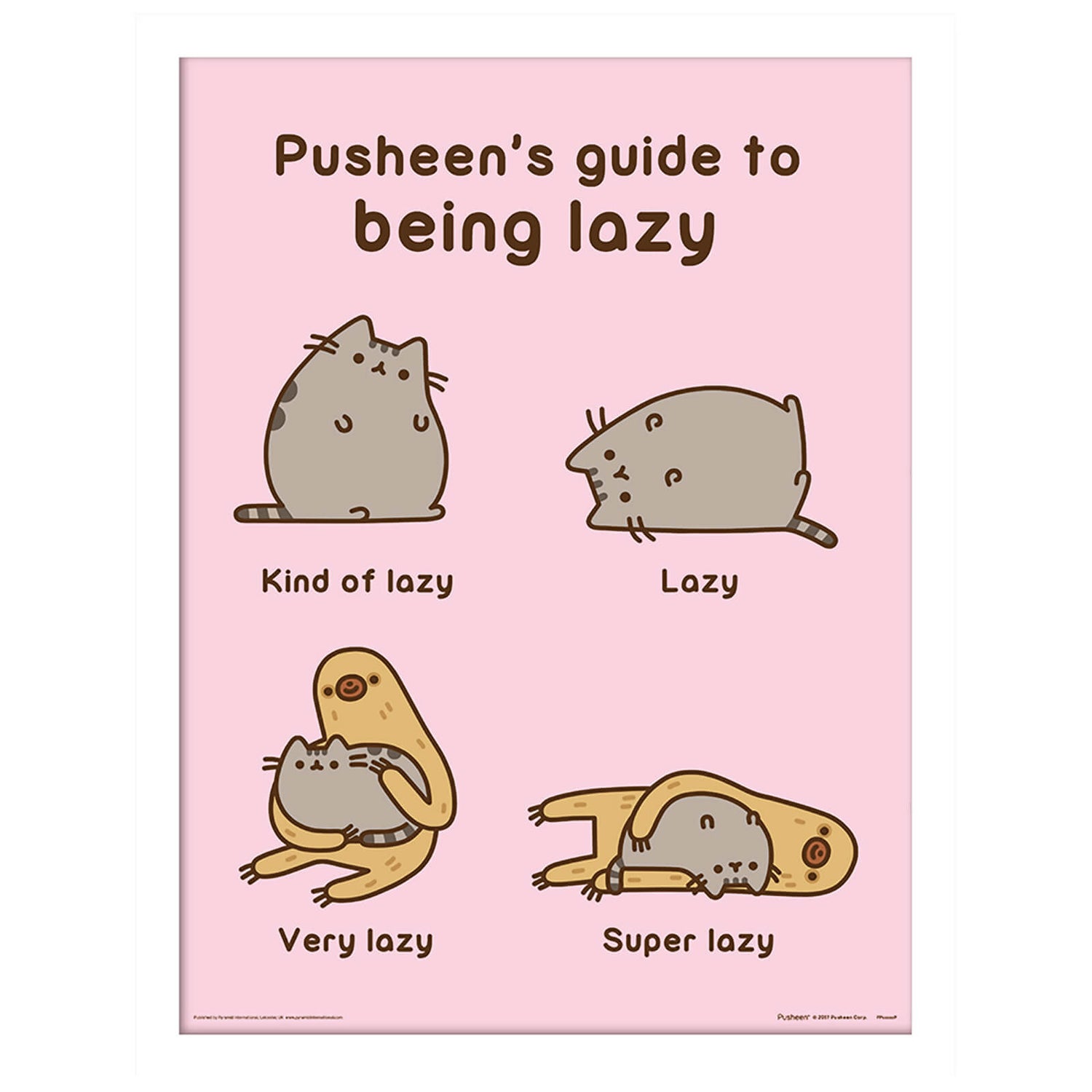 Pusheen so lazy 2025