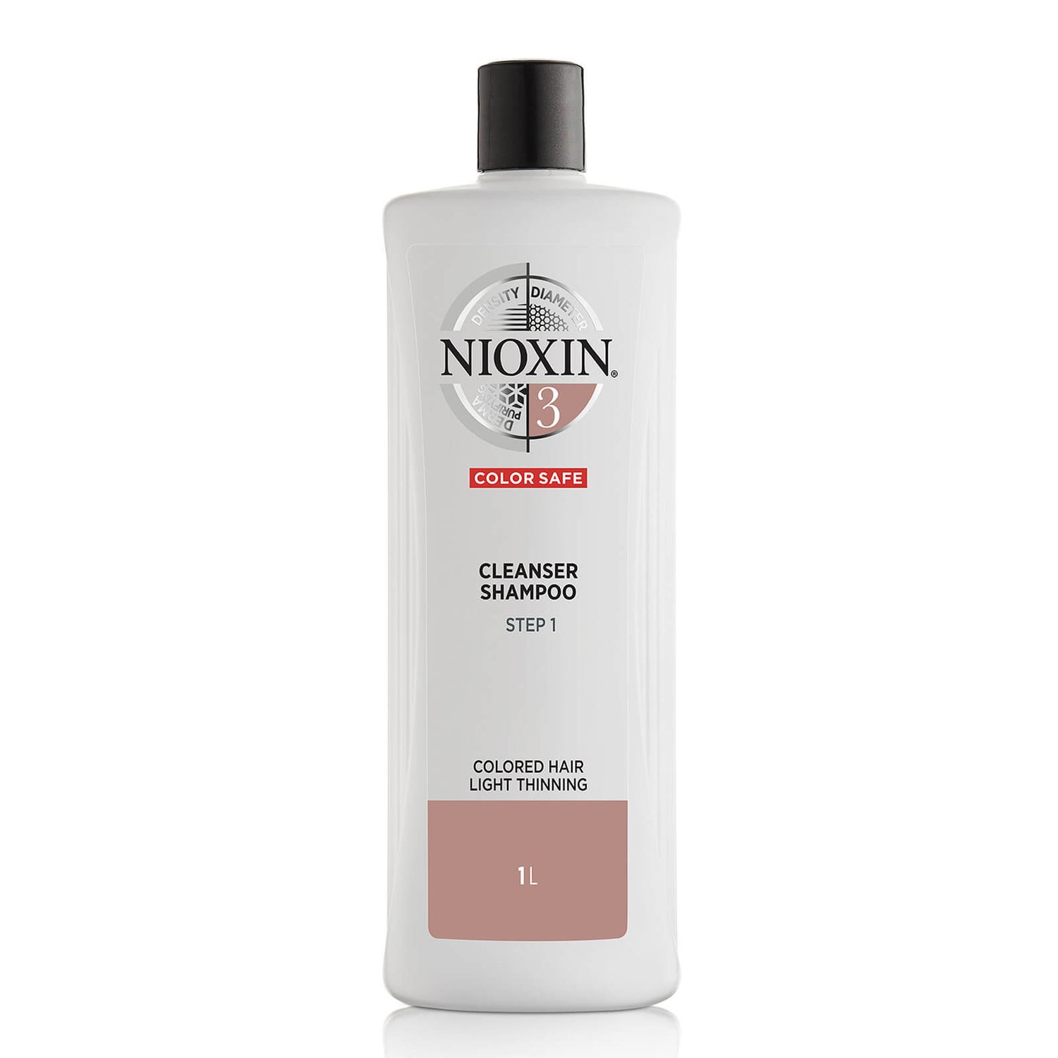 NIOXIN 3-Part System 3 Cleanser Shampoo for Coloured Hair with Light ...