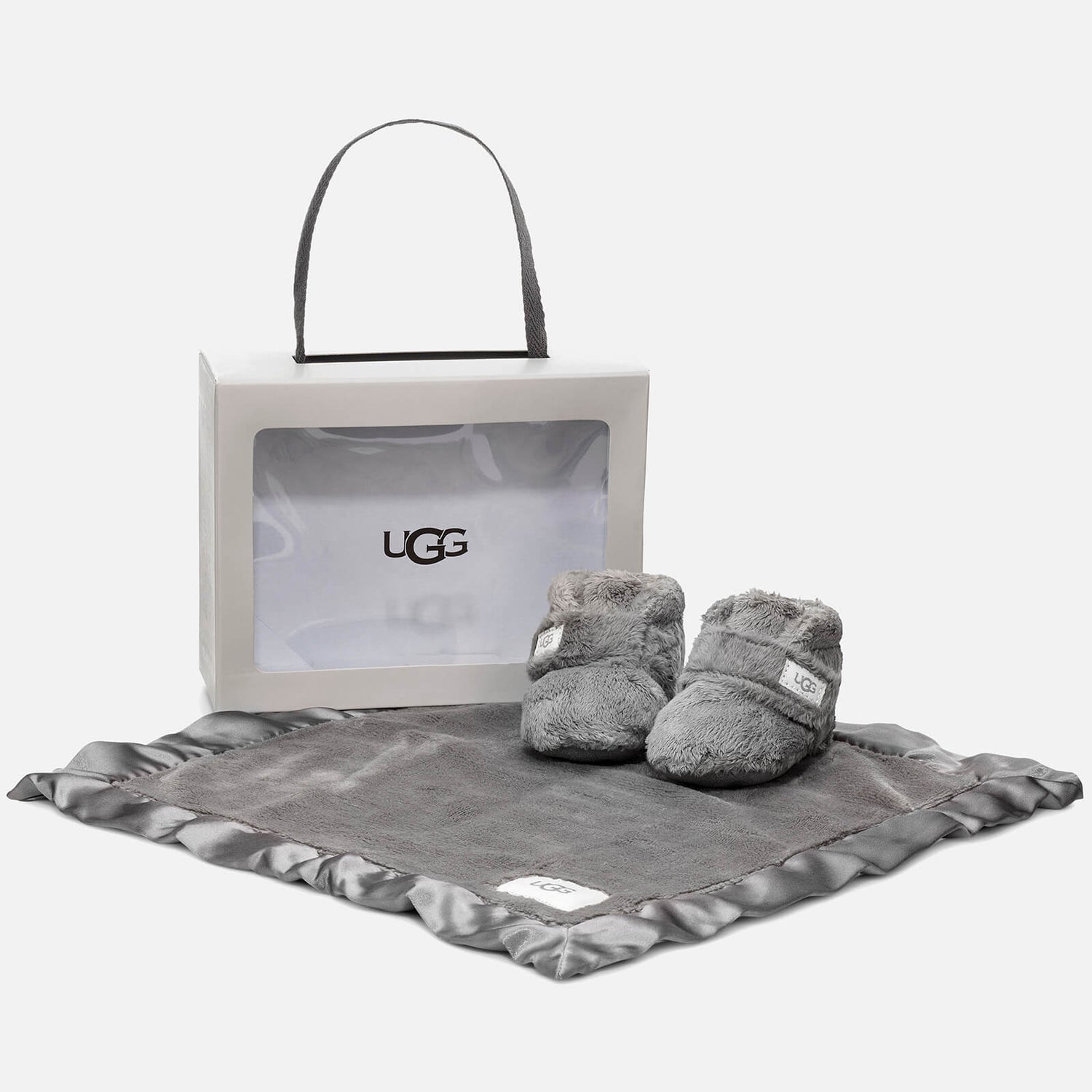 Ugg Babie&Amp;#39;S Bixbee Gift Set - Charcoal | Thehut.com