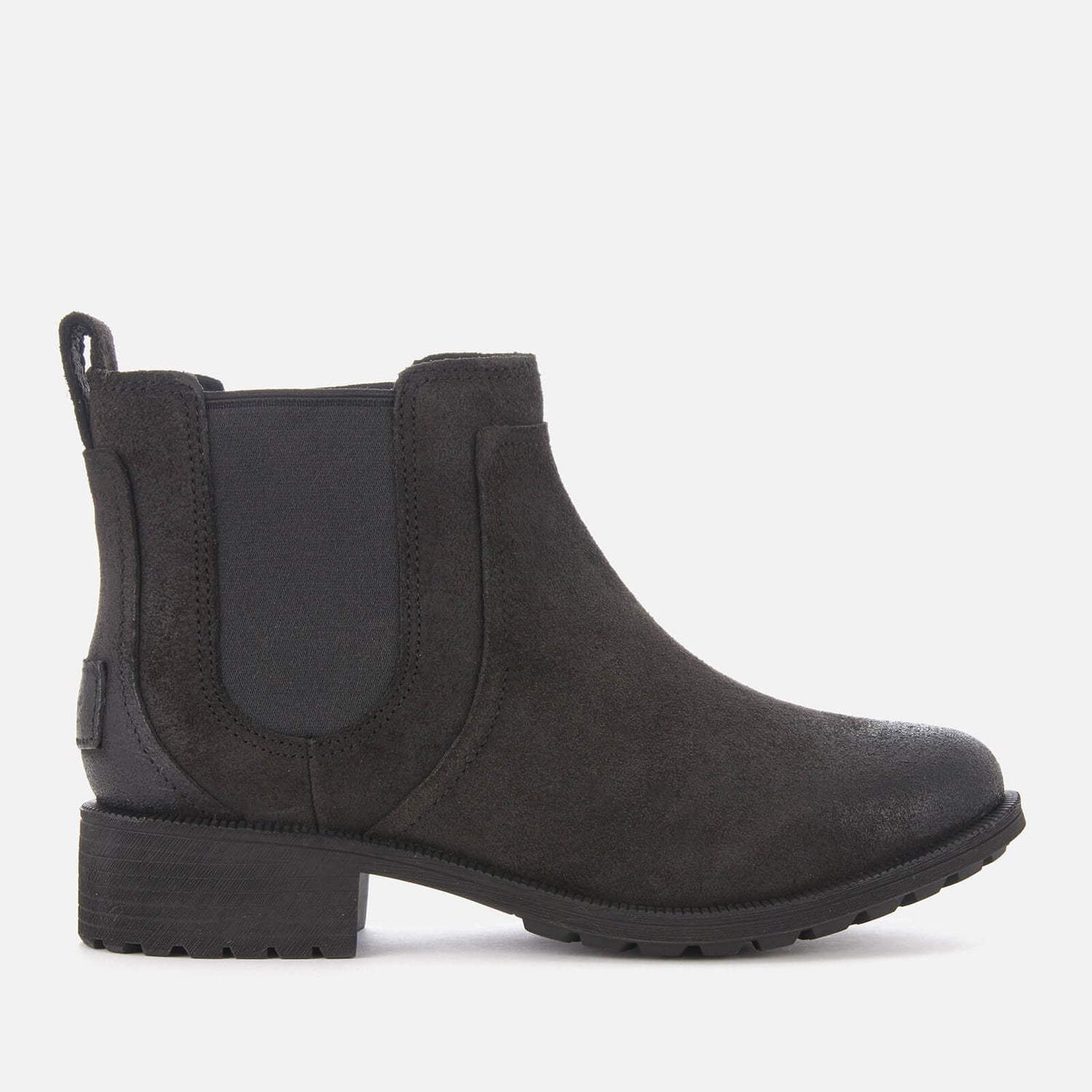 UGG Women s Bonham II Waterproof Leather Chelsea Boots Black TheHut