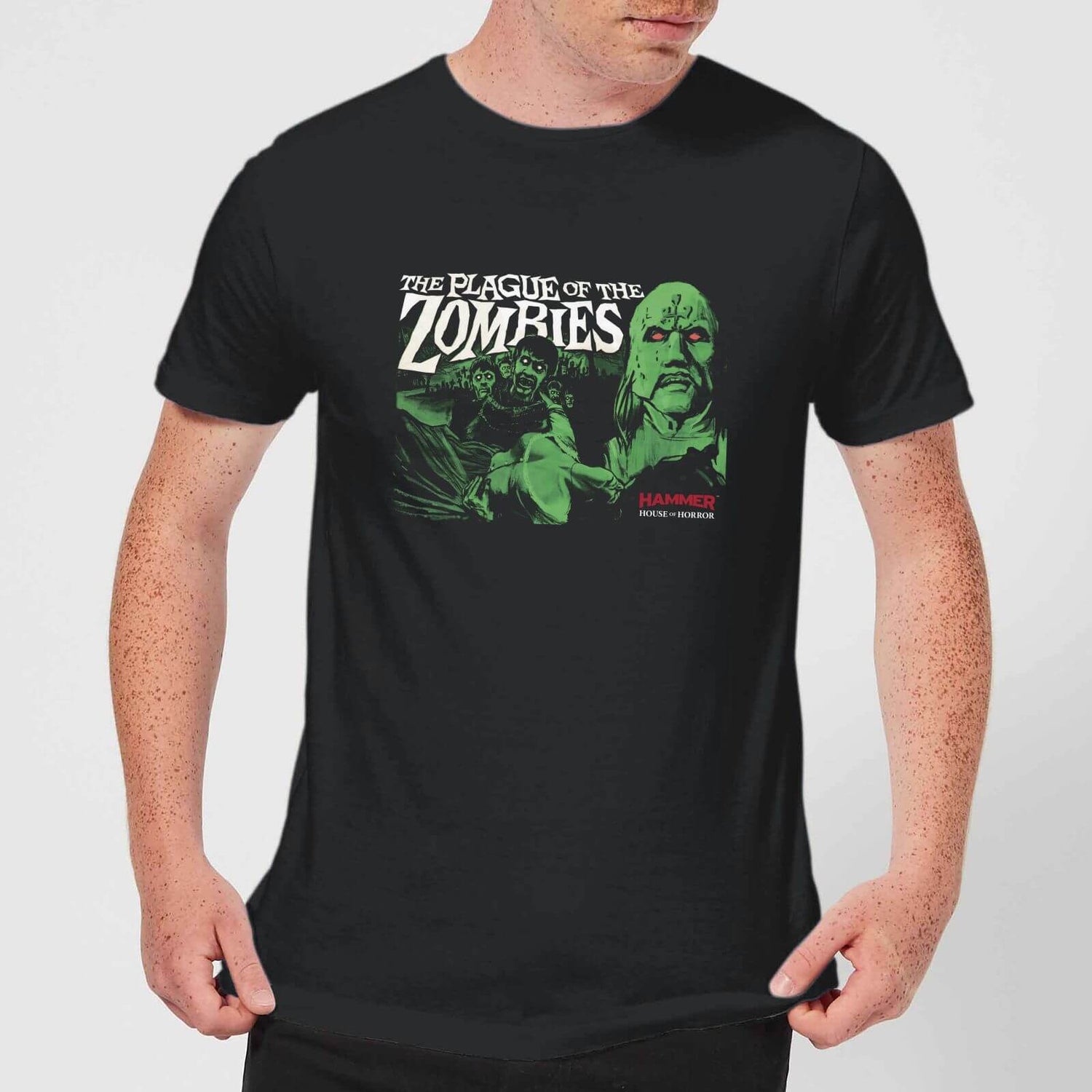 Hammer Horror Plague Of The Zombies Men s T Shirt Black S