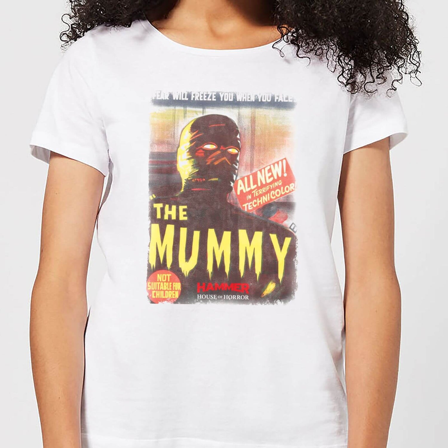 Hammer Horror The Mummy Women's T-Shirt - White