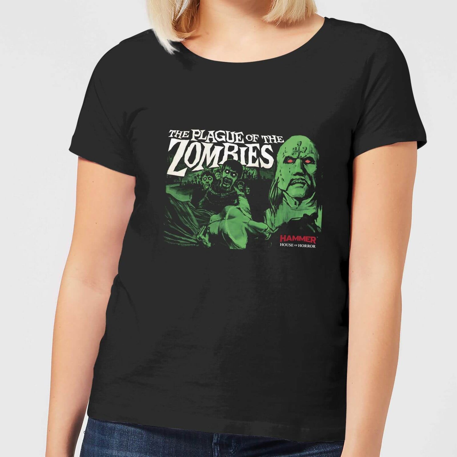 Hammer Horror Plague Of The Zombies Women's T-Shirt - Black