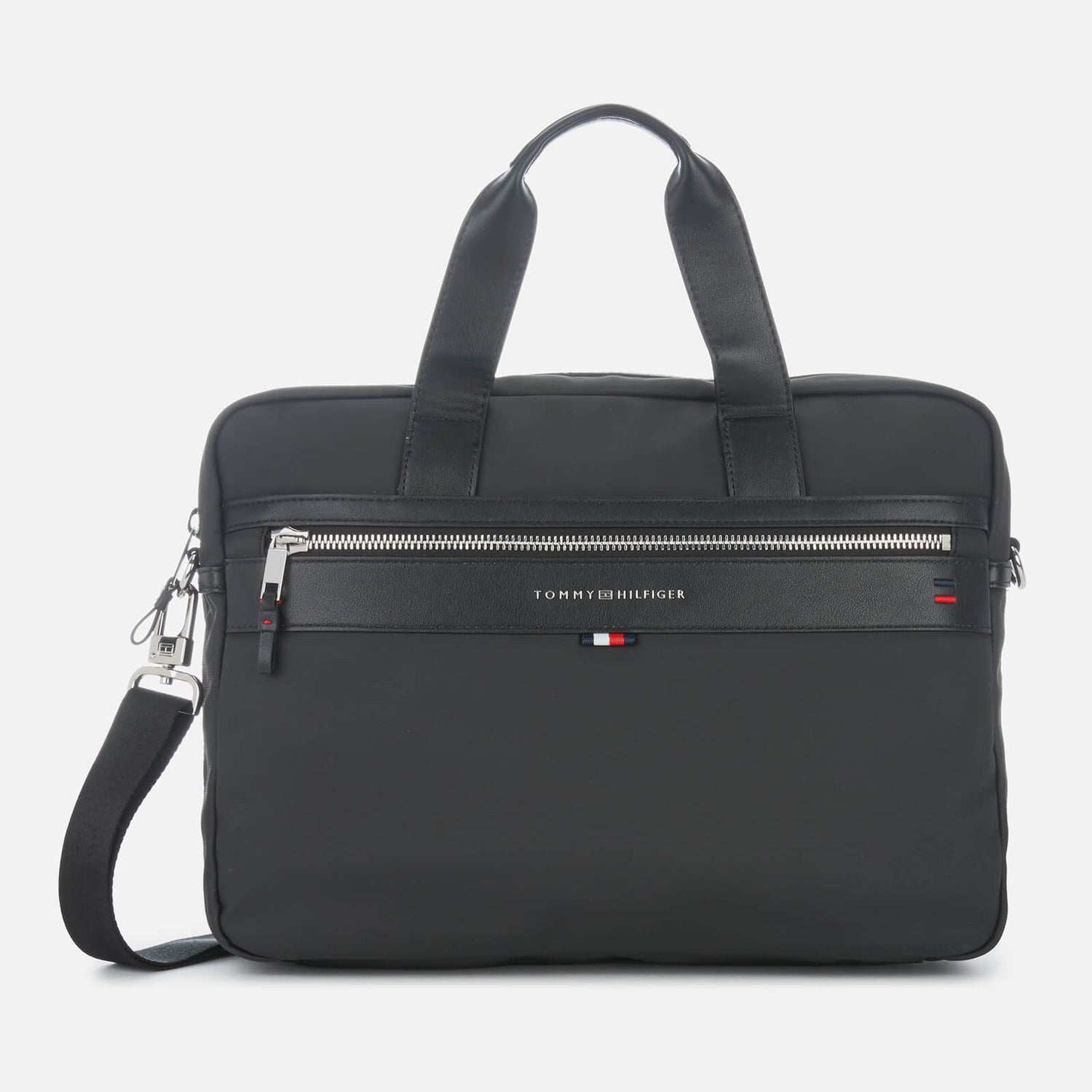 Tommy Hilfiger Men's Elevated Laptop Bag - Black | TheHut.com