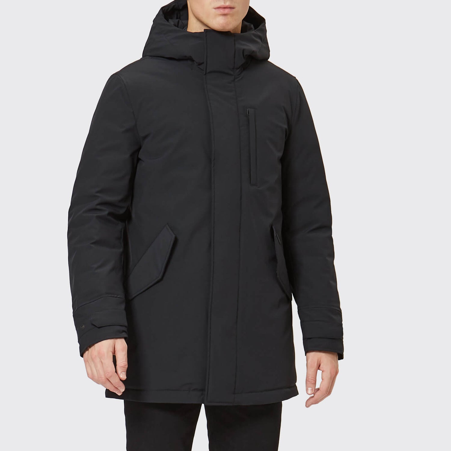 Woolrich stretch clearance military parka