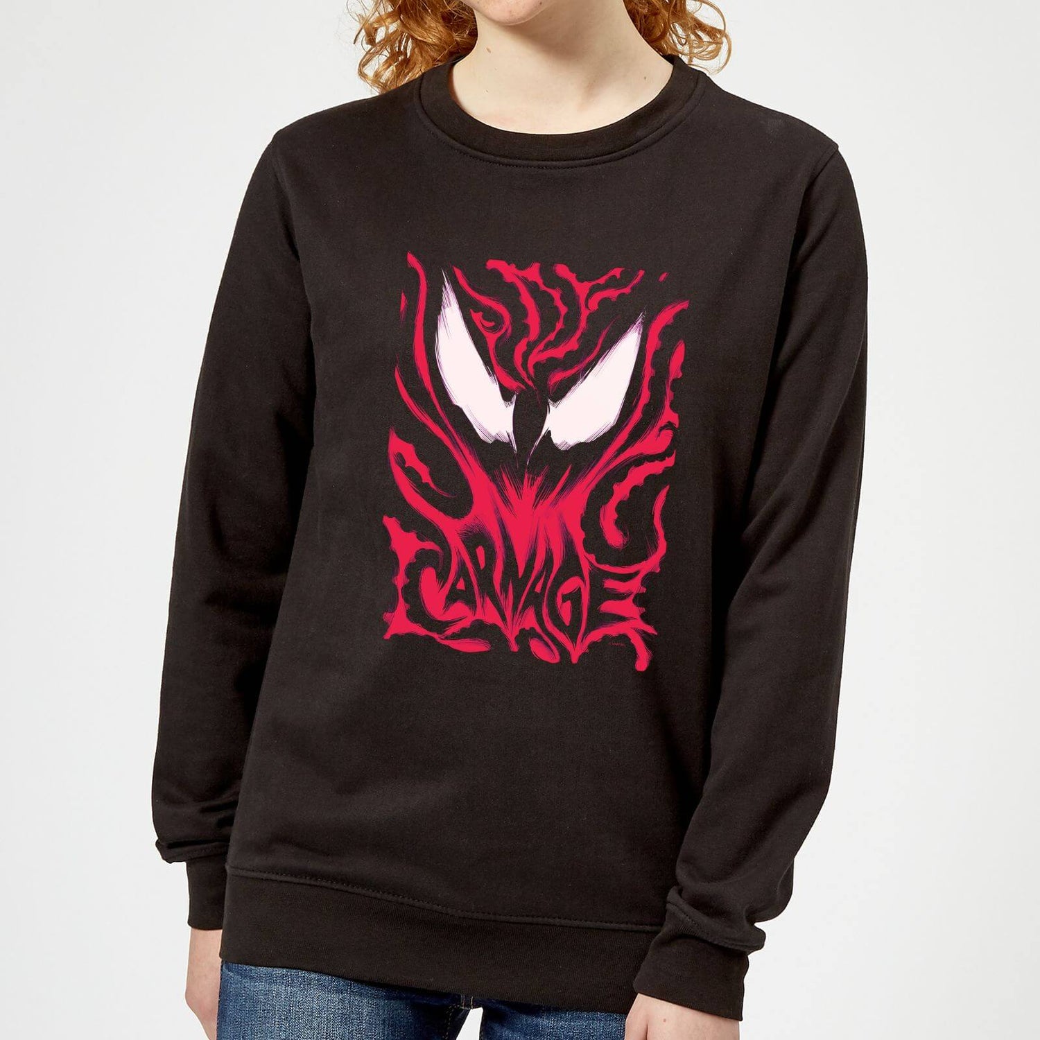 Venom Carnage Women s Sweatshirt Black