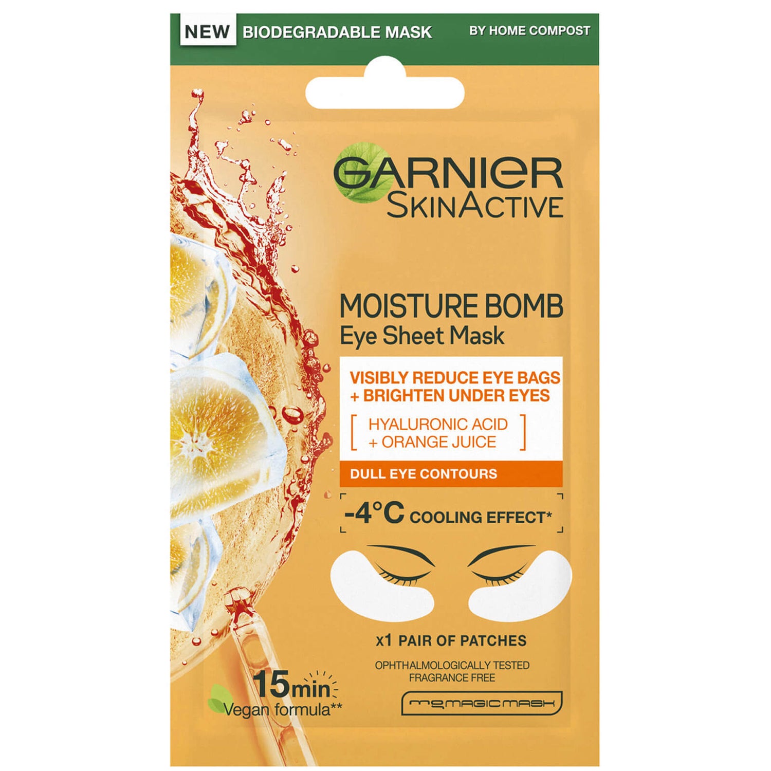 Garnier Hyaluronic Acid and Orange Juice Hydrating Brightening Eye