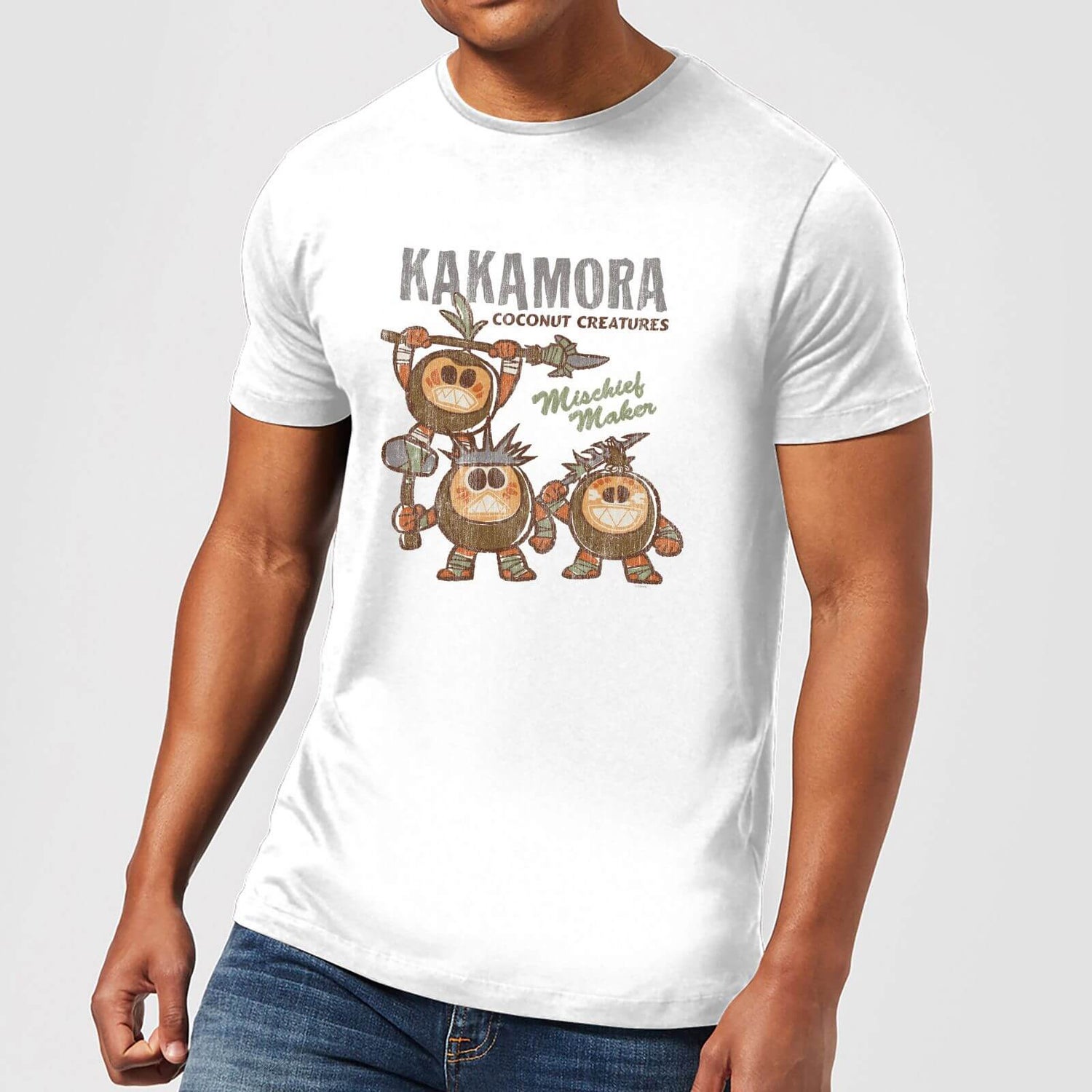 Disney Moana Kakamora Mischief Maker Men s T Shirt White