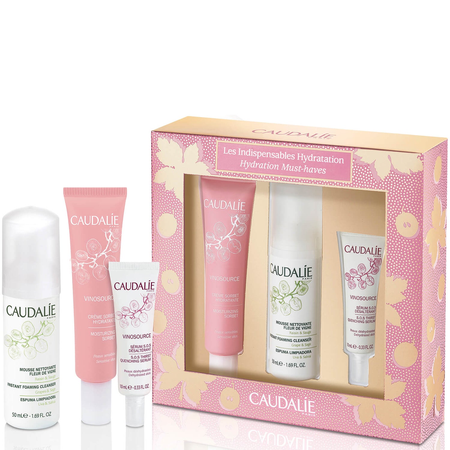 Caudalie Vinosource Hydration Must-Haves Set (Worth £38)