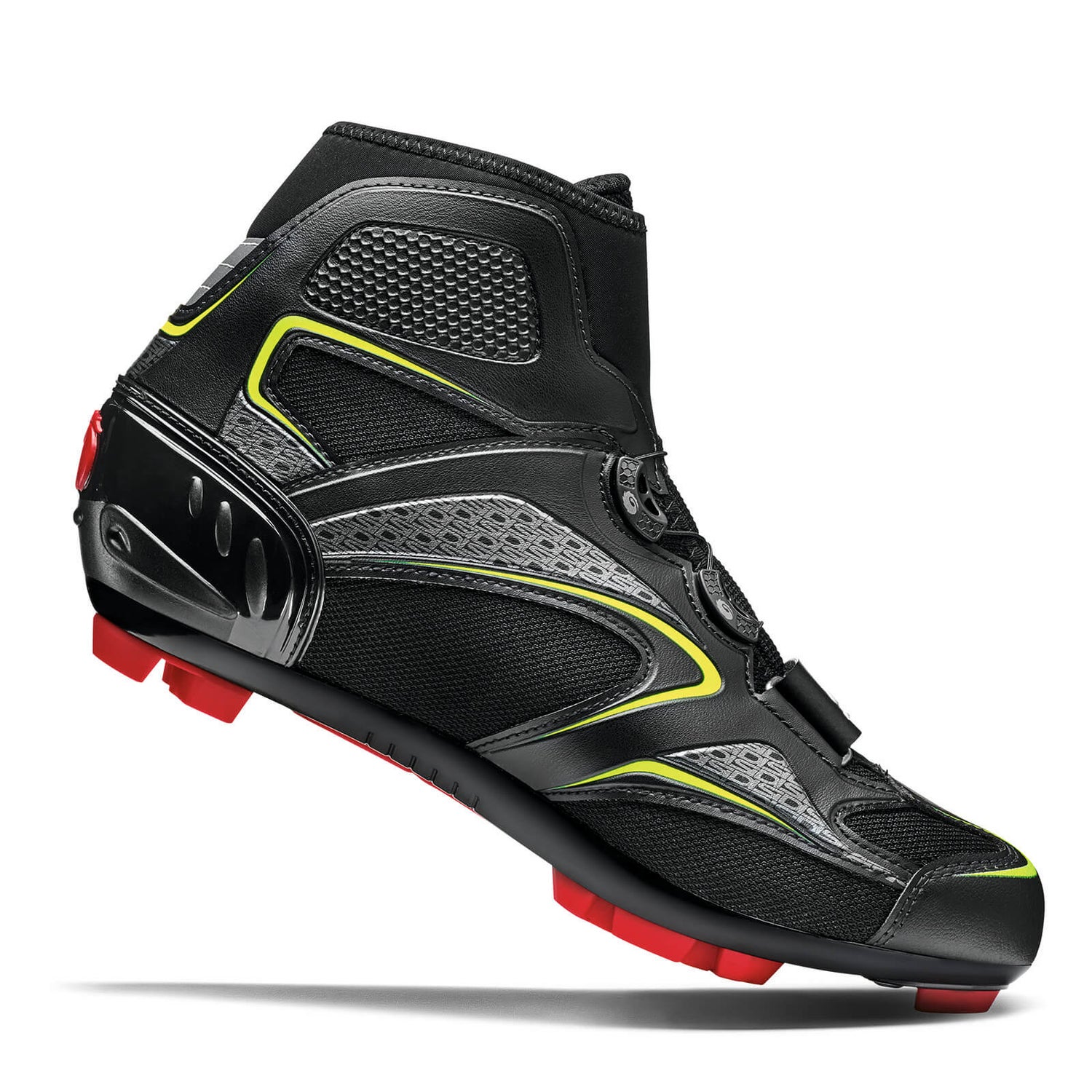 Sidi Frost Gore Tex MTB Shoes Black Yellow ProBikeKit UK