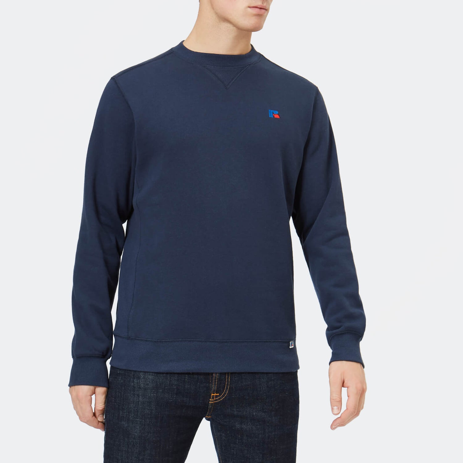 Russell Athletic Frank Sweatshirt Navy - 80s Casual Classics