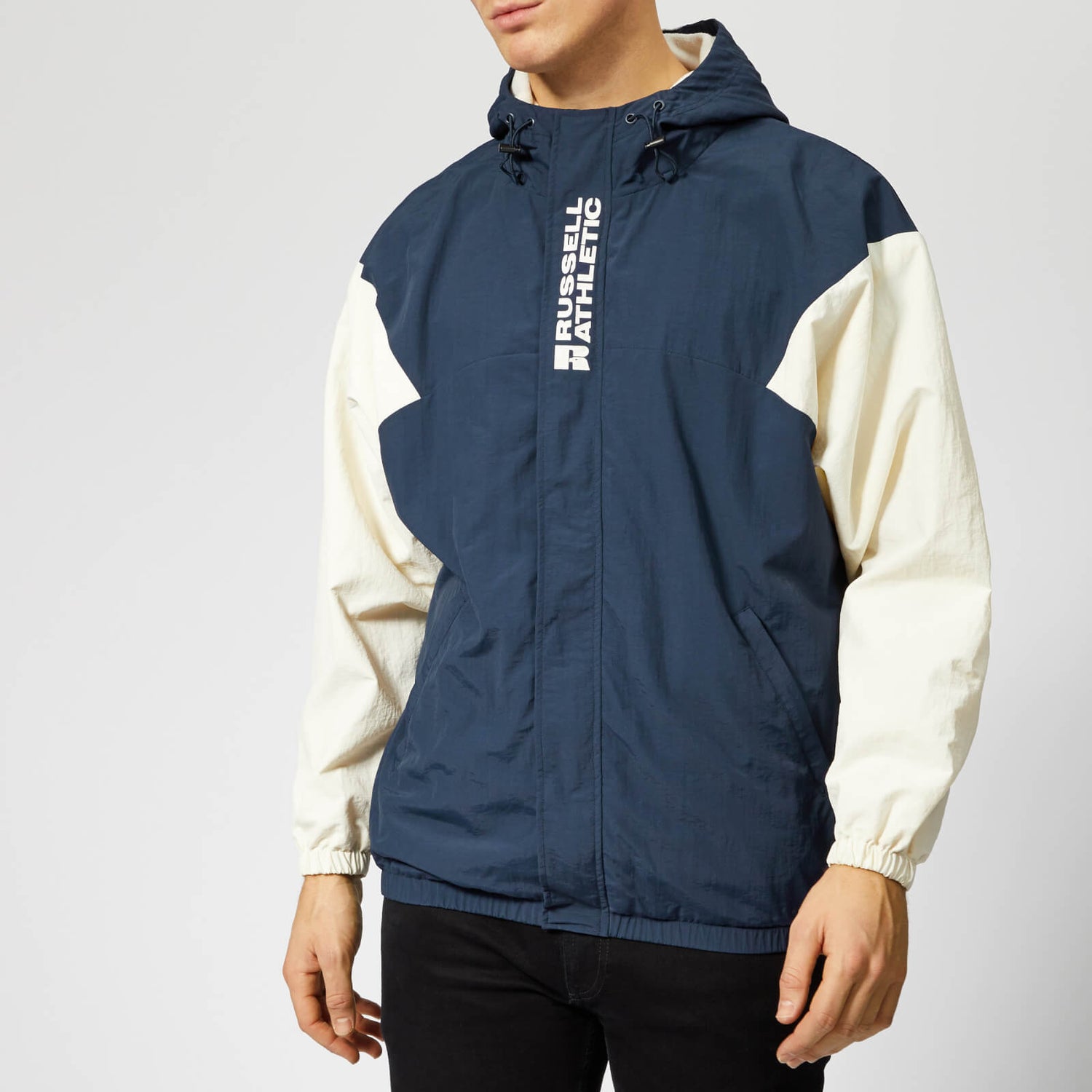 Russell Athletic Men s Bradley Hooded Sport Jacket Navy TheHut