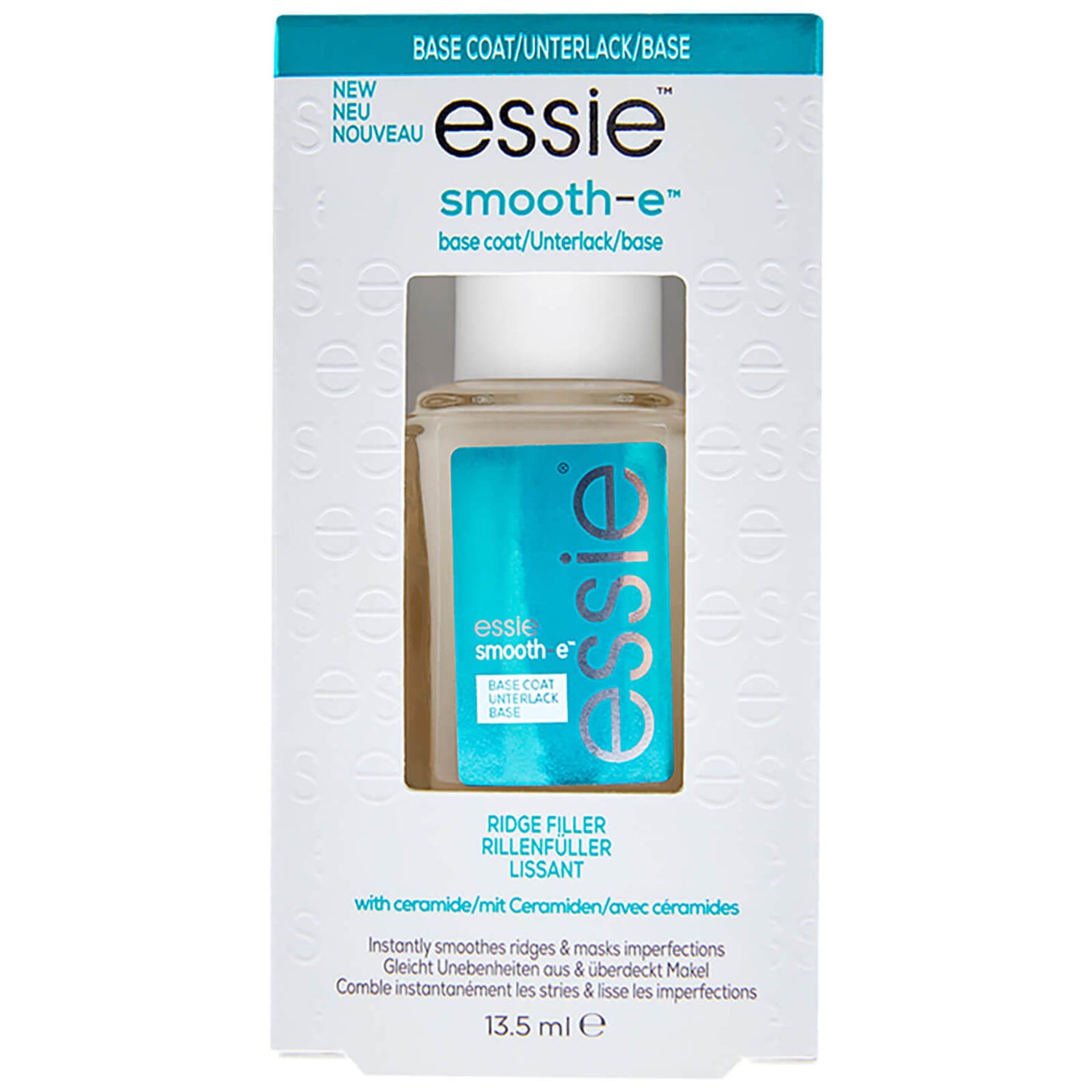 essie Nail Care SmoothE Nail Polish Base Coat LOOKFANTASTIC