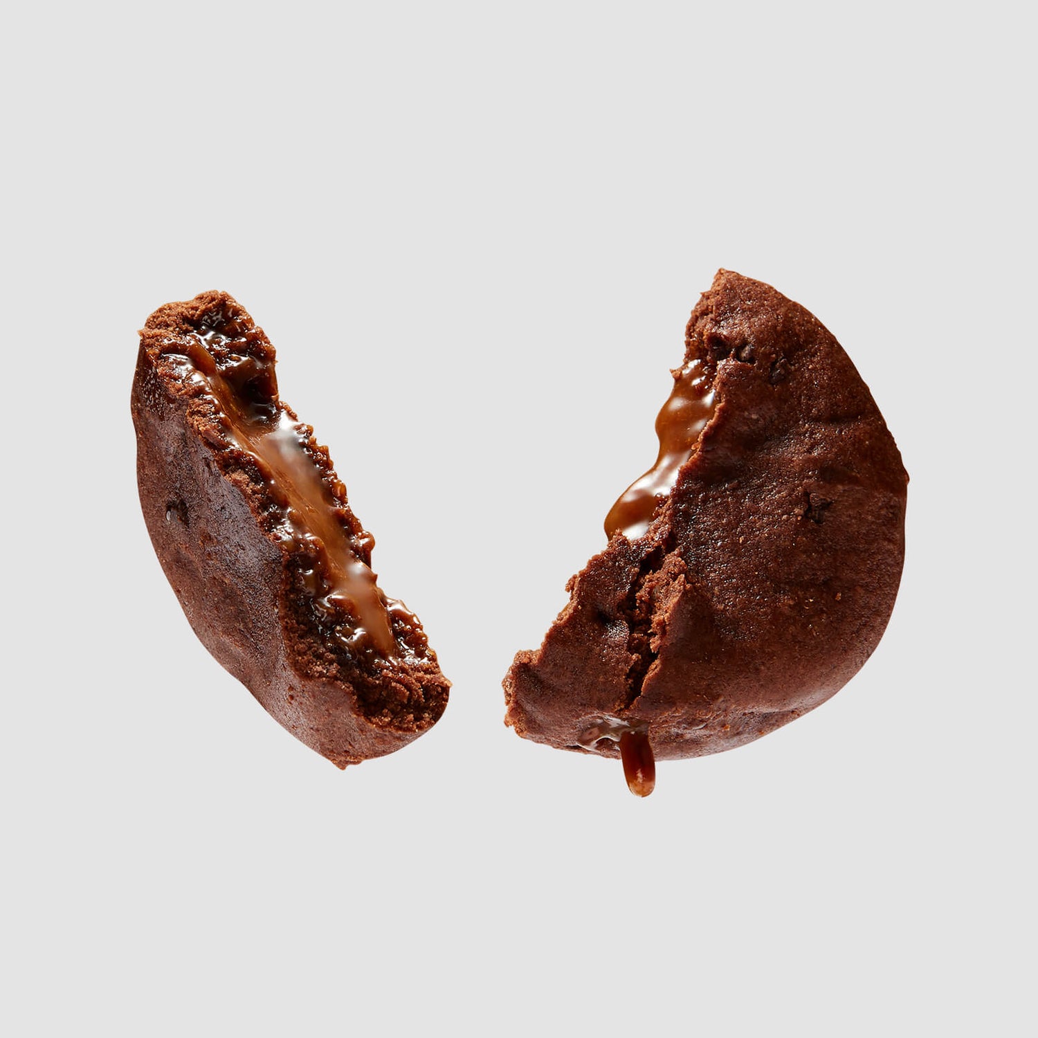 Протеиновое печенье с начинкой - Двойной Шоколад С Карамелью