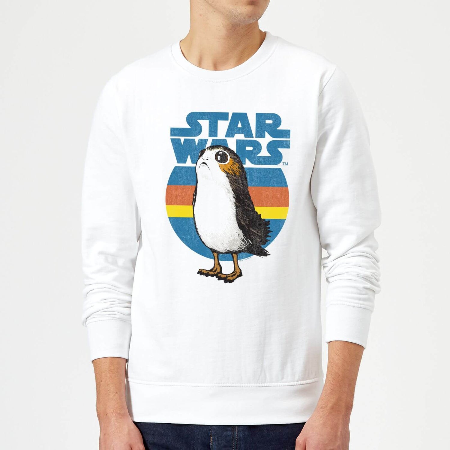 Star Wars Porg Sweatshirt White Clothing Zavvi Ireland