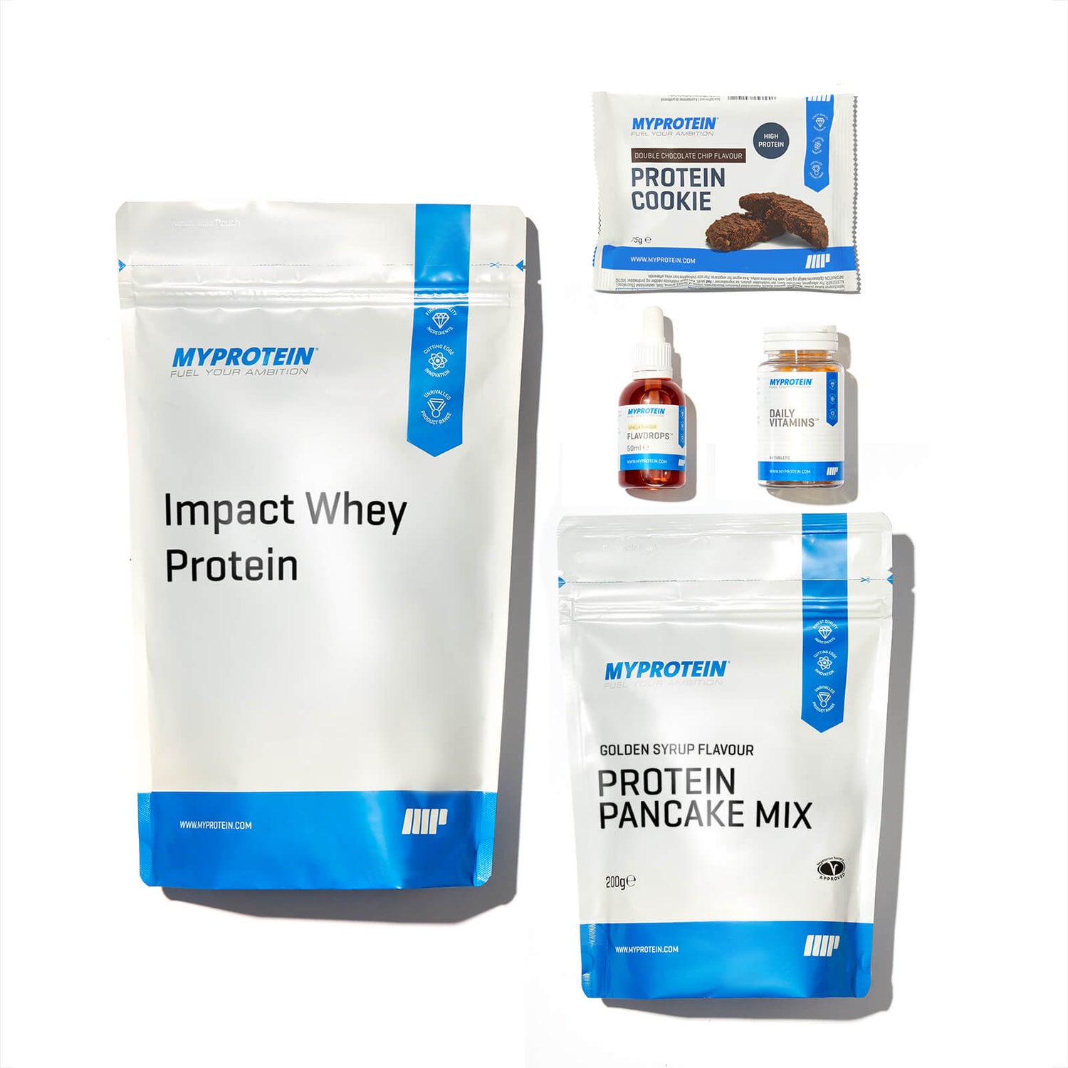 Myprotein App Weight Loss Bundle - Double Chocolate - Vanilla - Cookies and Cream