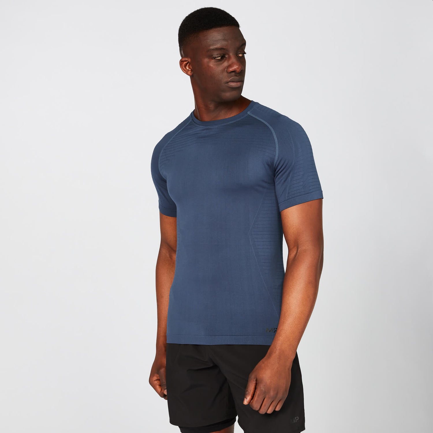 Men's Elite Seamless T-Shirt | Indigo | MYPROTEIN™