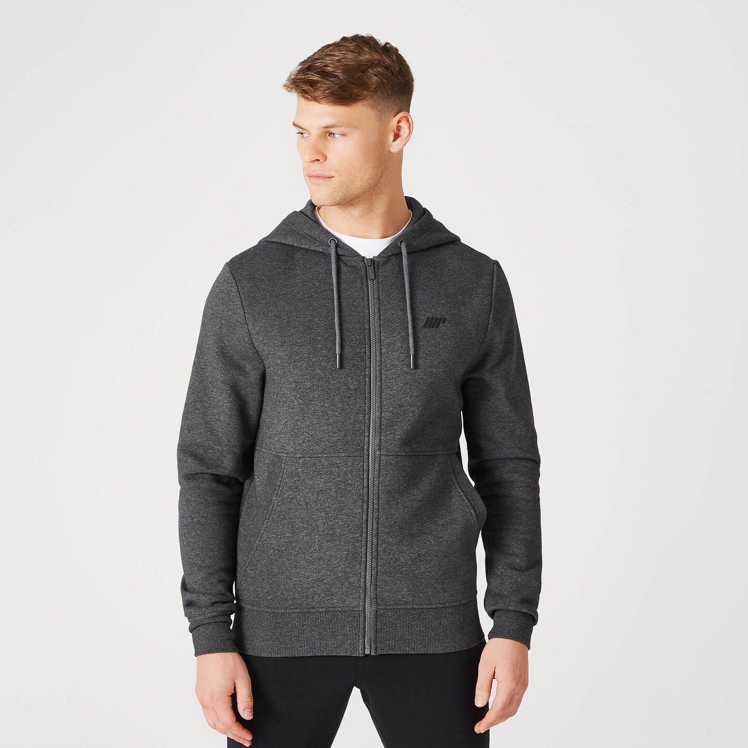 Buy Men's Tru-Fit Zip-Up Hoodie 2.0, Charcoal