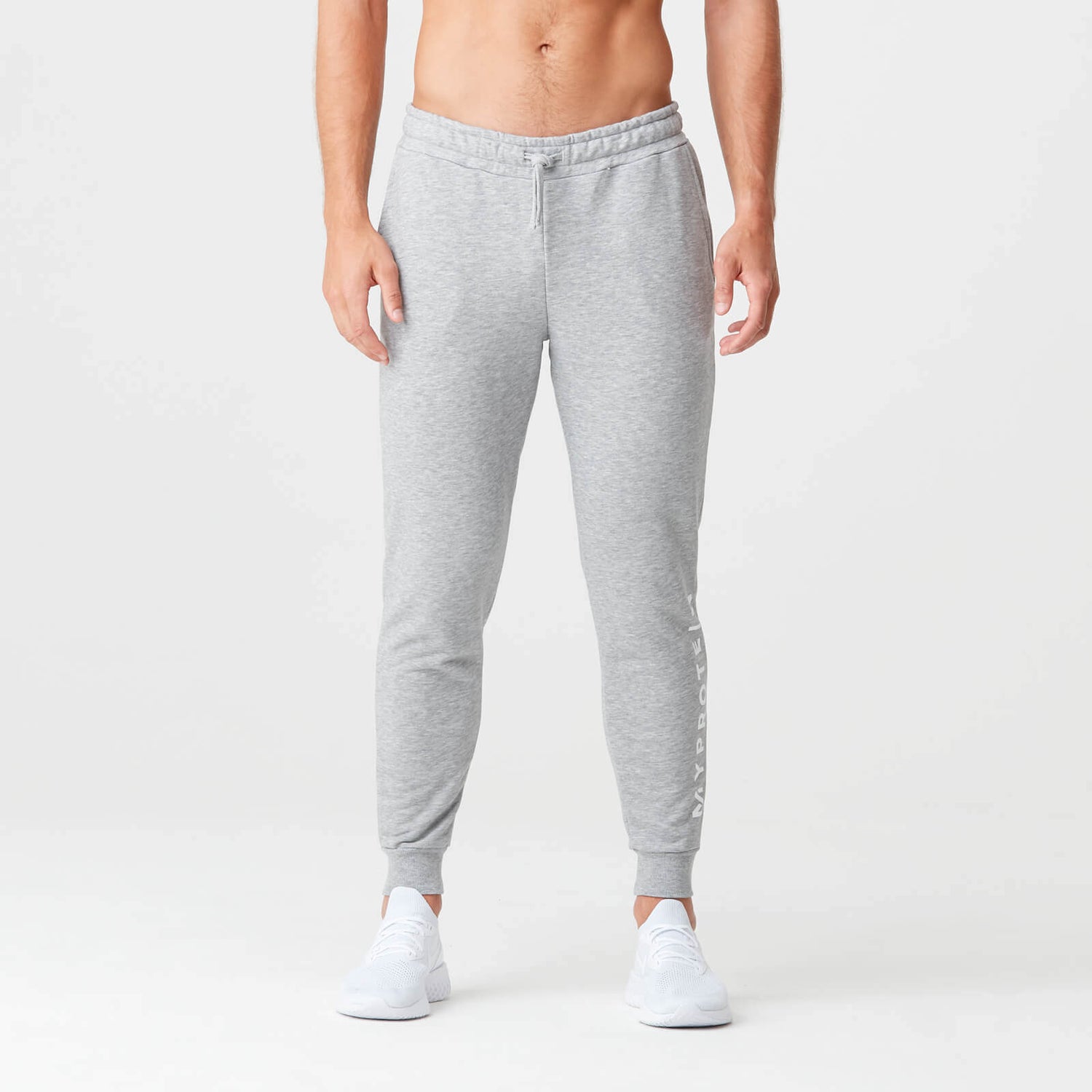 MP muške originalne jogger hlače - klasični sivi lapor - XS