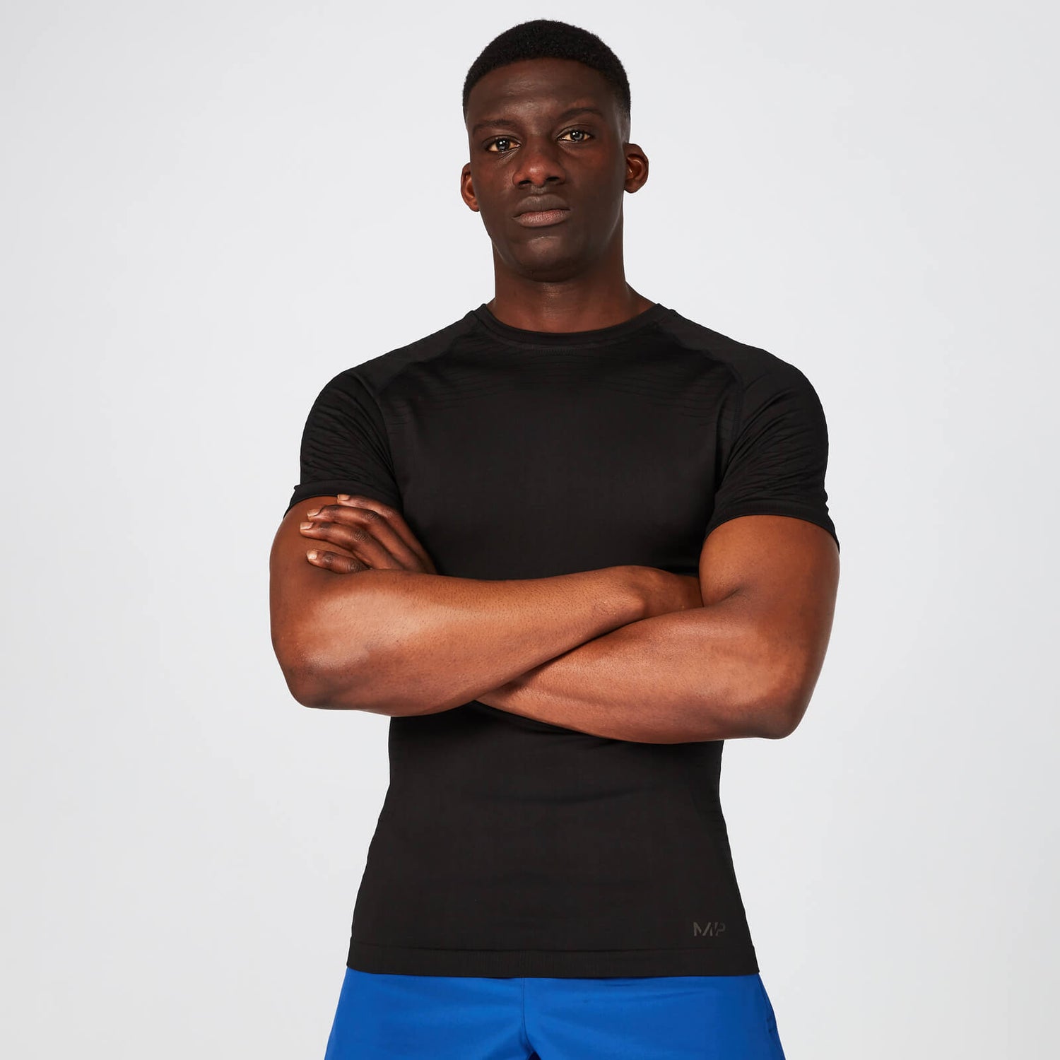 Men's Elite Seamless T-Shirt | Black | MYPROTEIN™