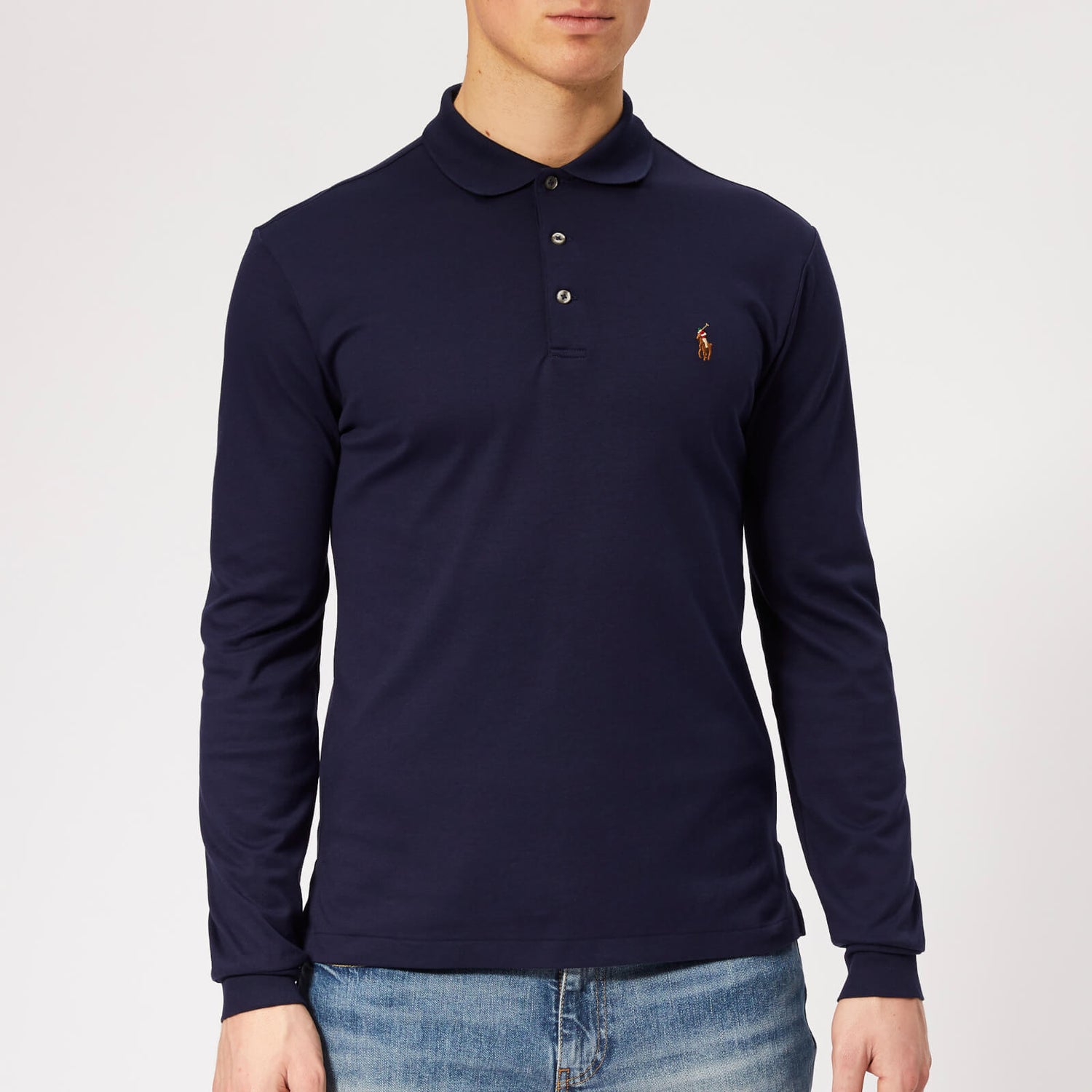 ralph lauren soft touch polo long sleeve