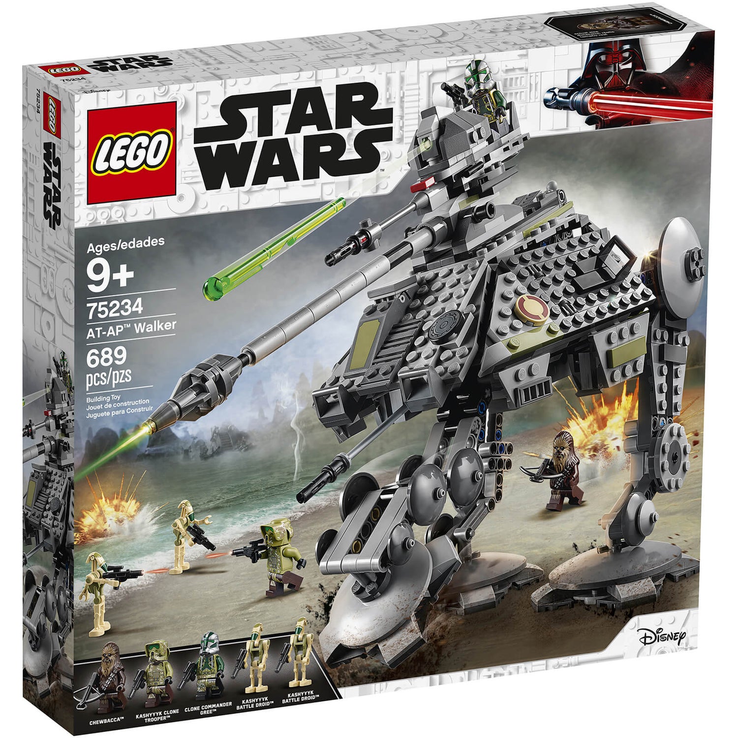 LEGO Star Wars: AT-AP Walker Building Set (75234) Toys - Zavvi US