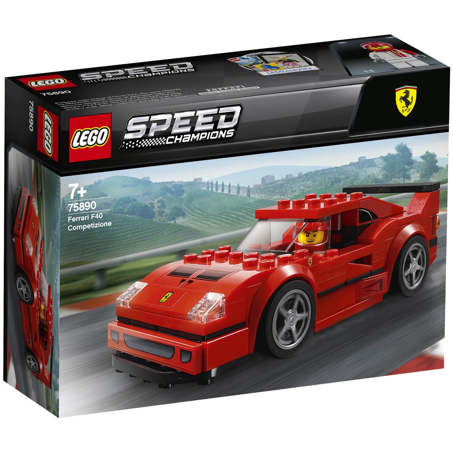 Gespierd motto naald LEGO Ferrari F40 Competizione modelauto speelgoed (75890) | Zavvi.nl