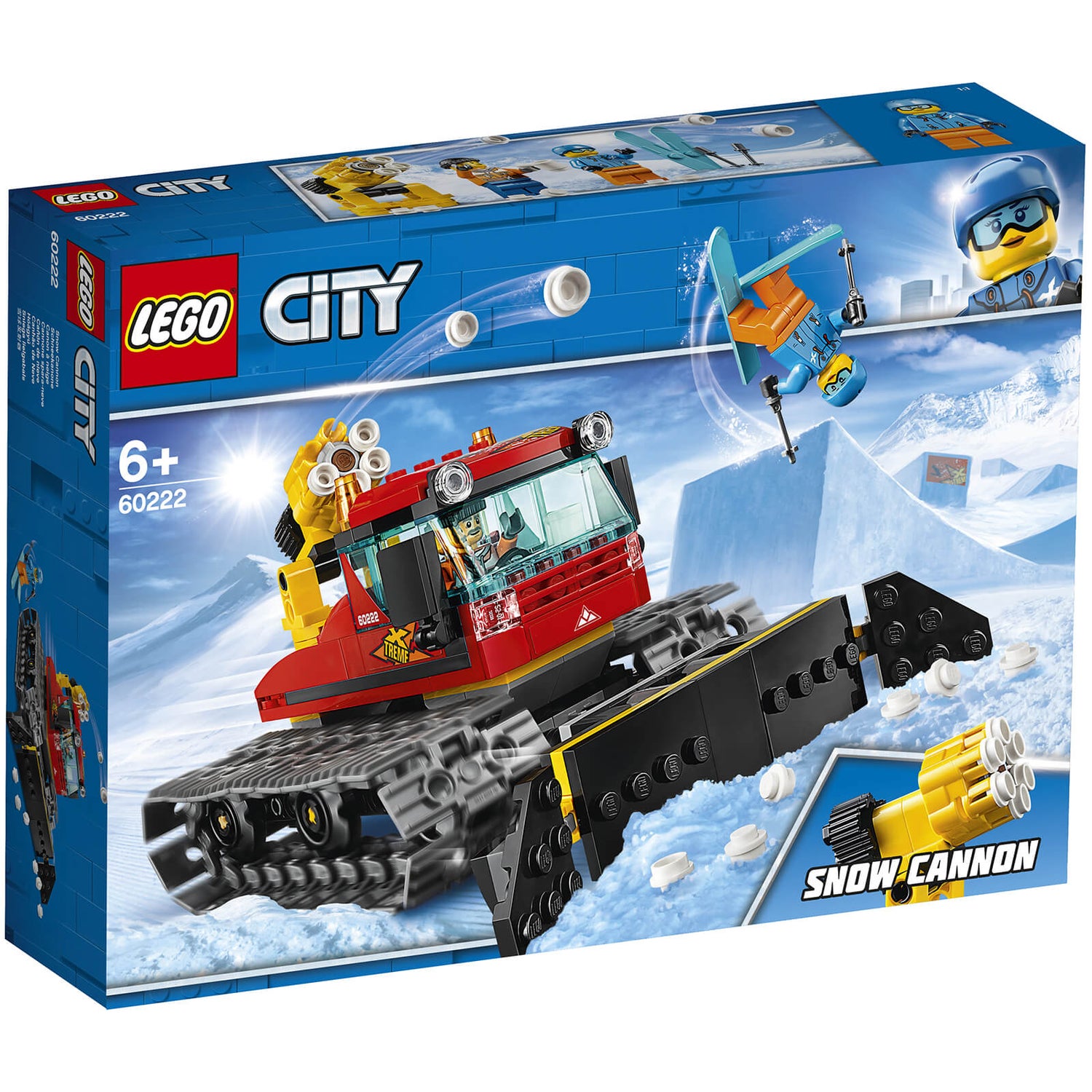 LEGO City: Snow Groomer Plough Winter Holidays Toy (60222) Toys