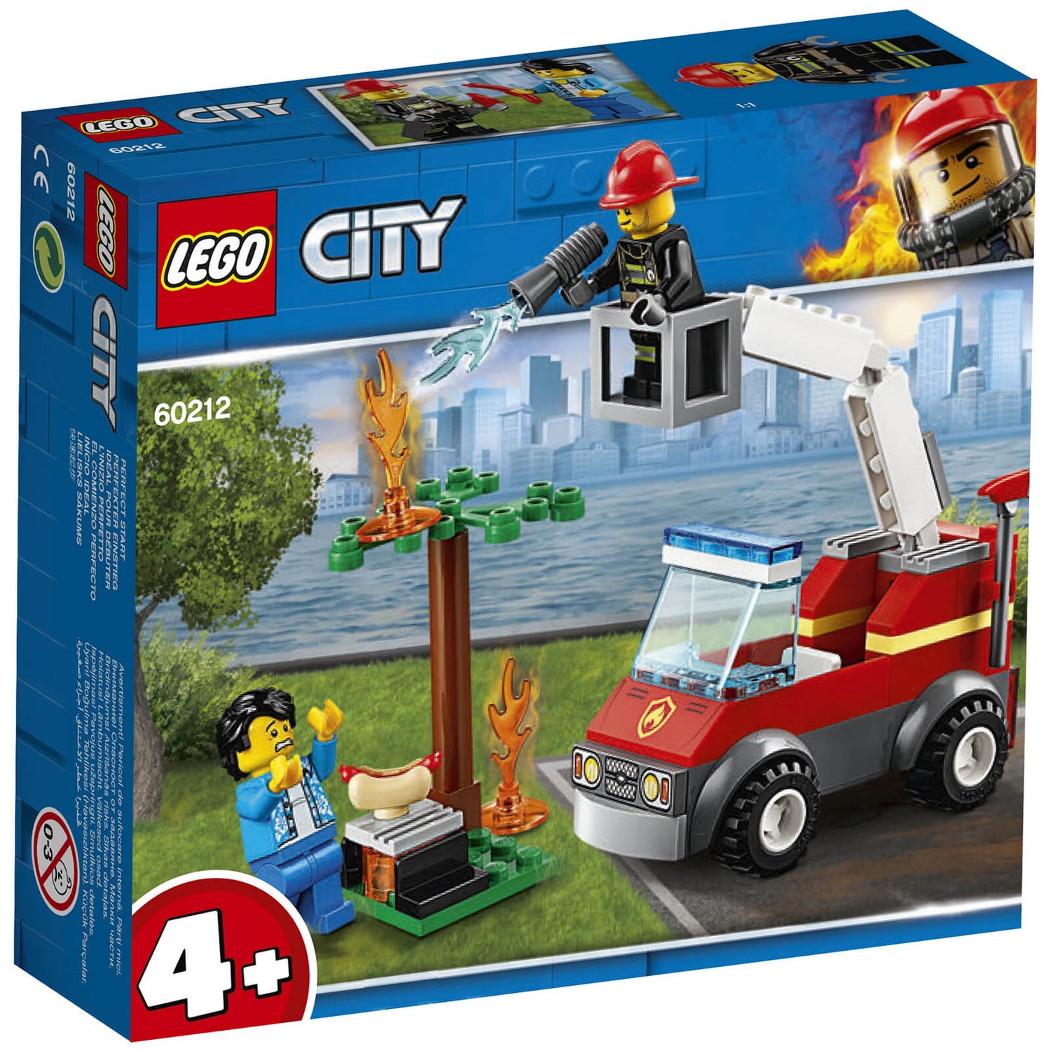 LEGO® City: Feuerwehr beim (60212) Toys Zavvi.de