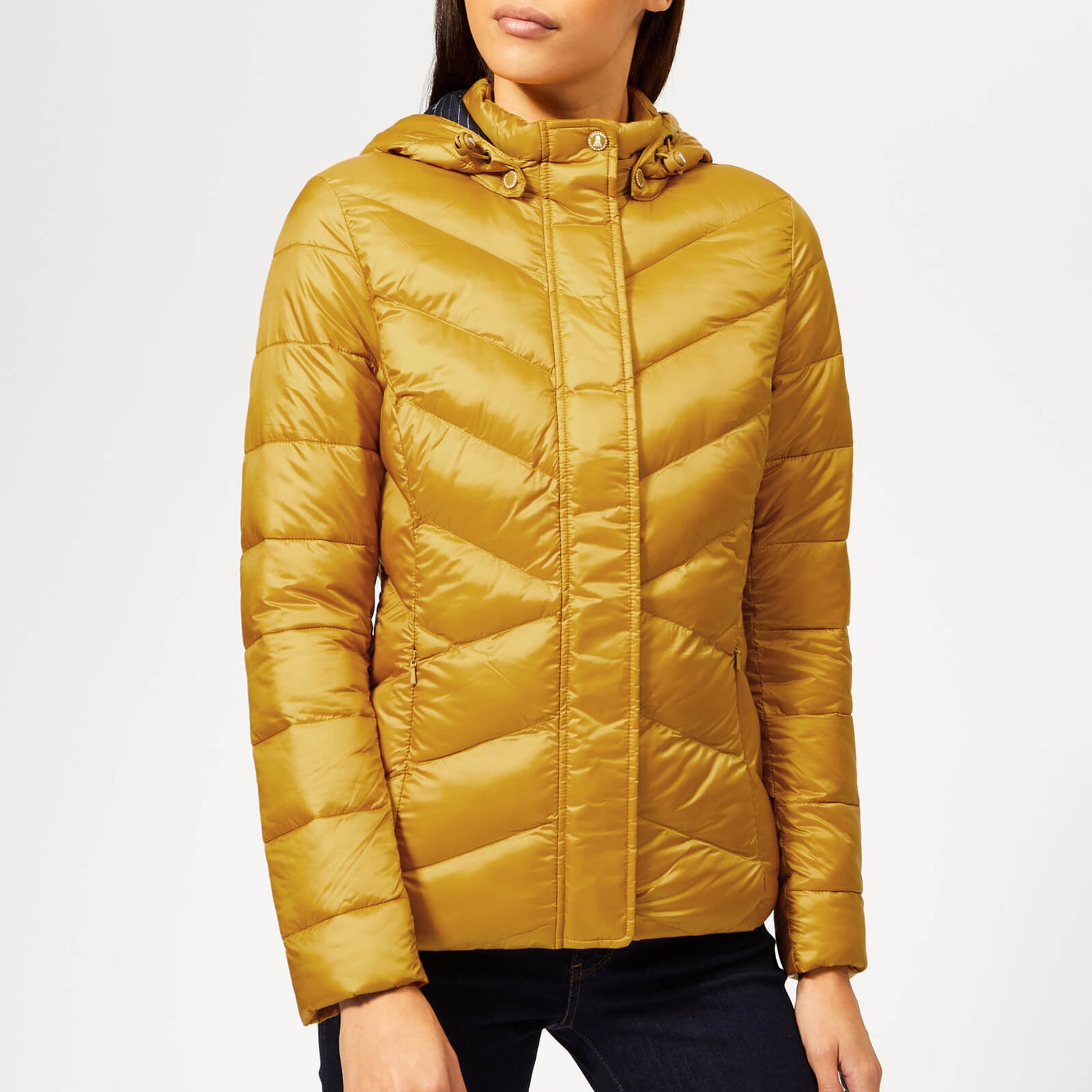 Barbour Women s Seaward Quilted Coat Canary Yellow TheHut