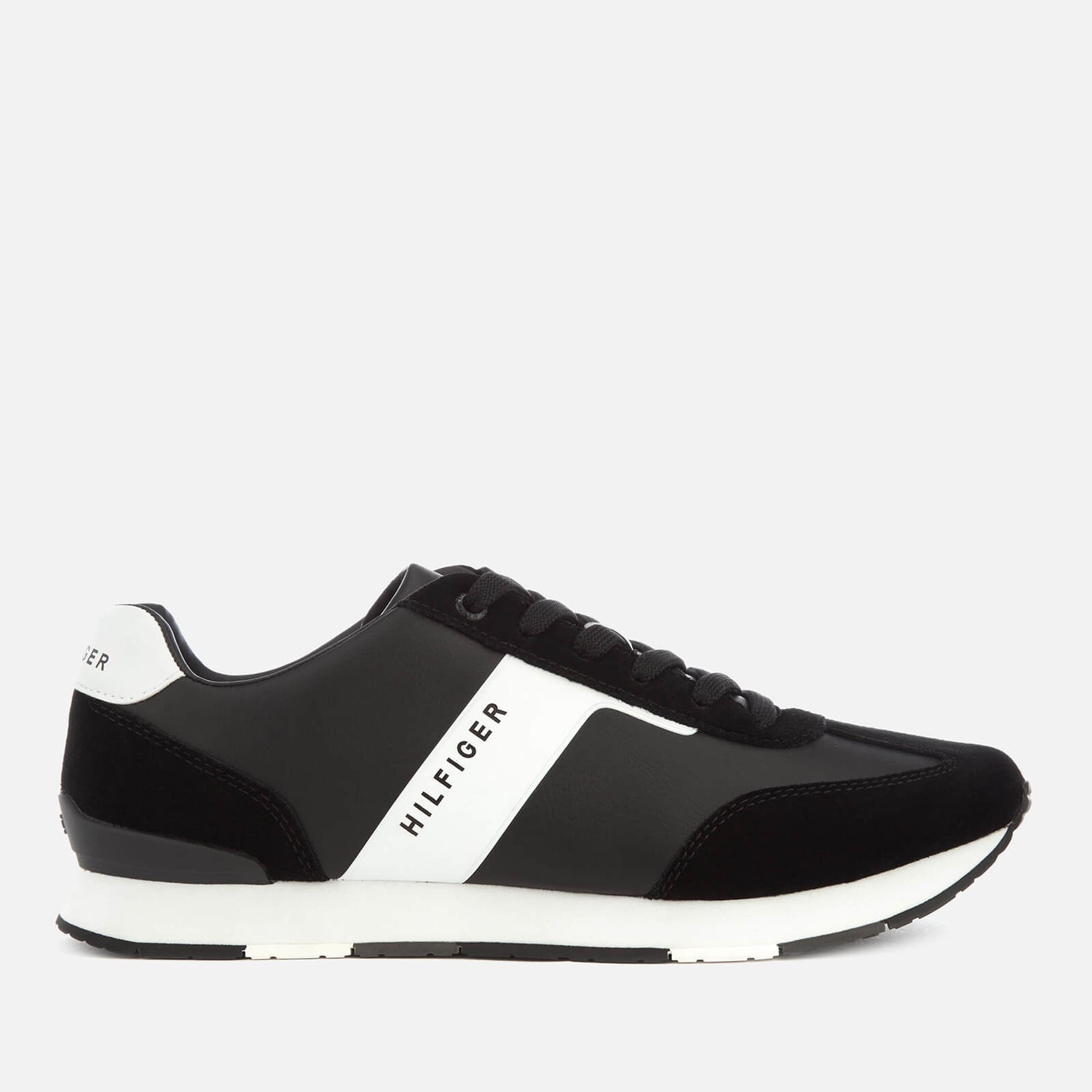 Tommy hilfiger leather material cheap mix runner