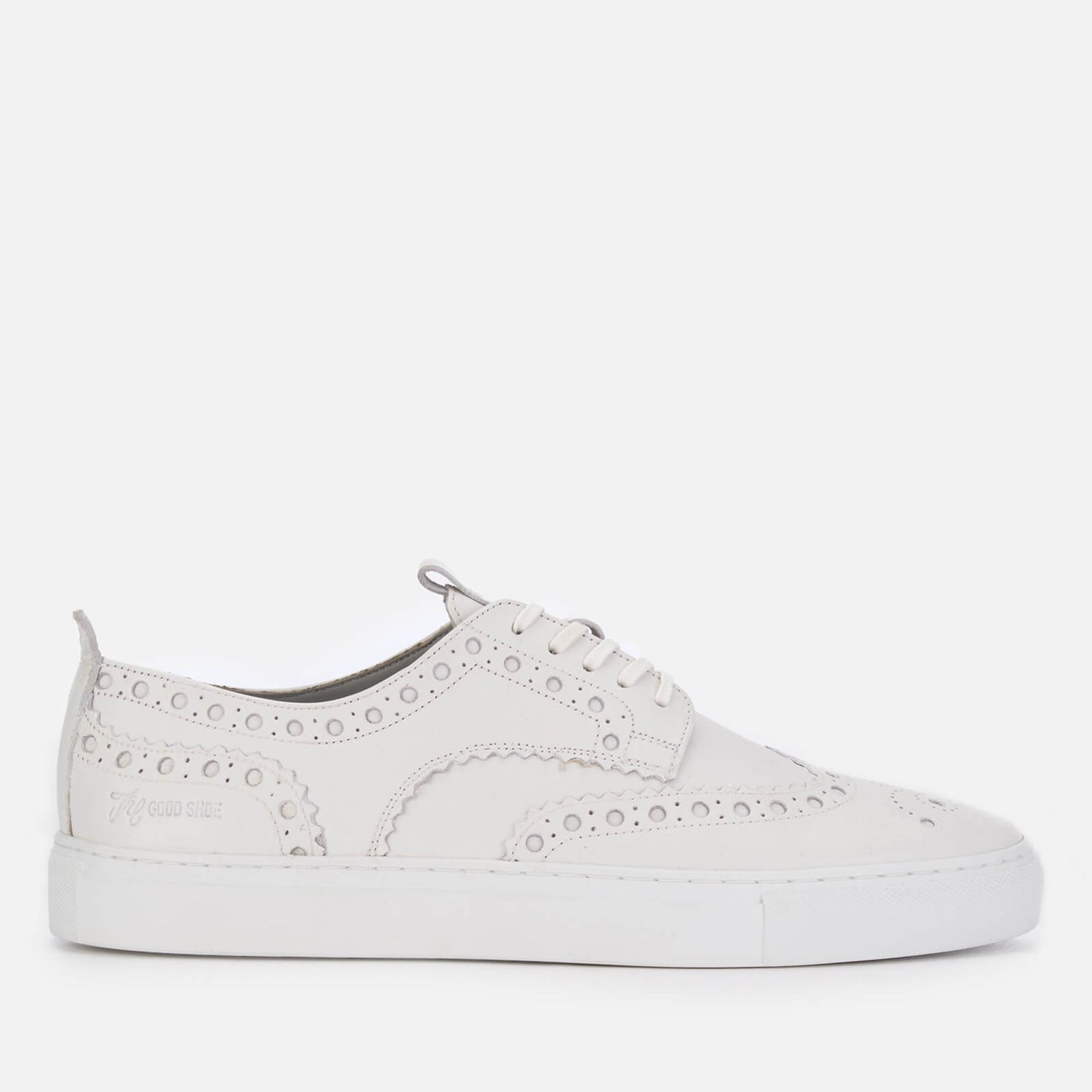white brogue trainers