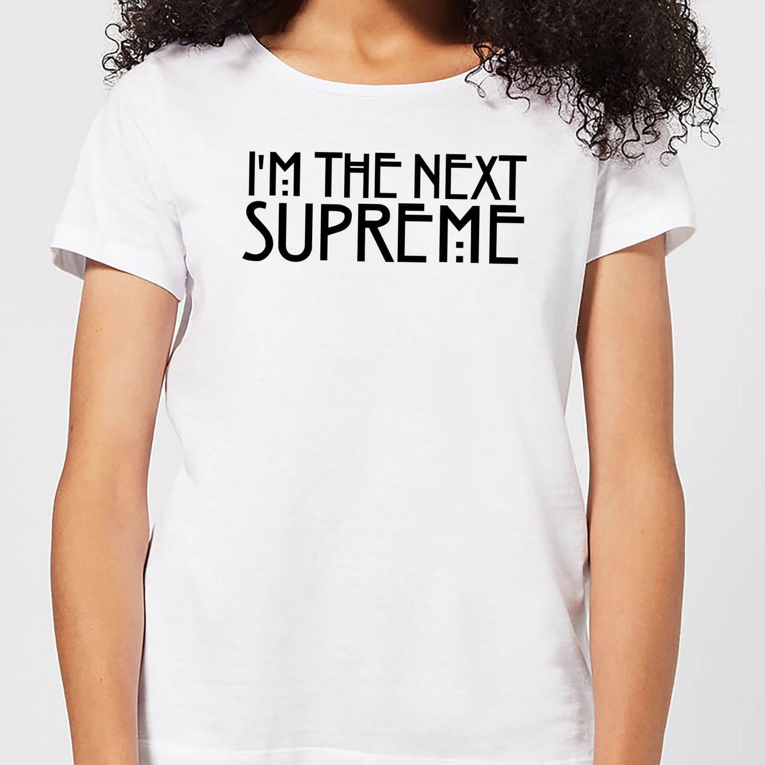 Camiseta American Story The Next Supreme Mujer - Blanco Clothing |