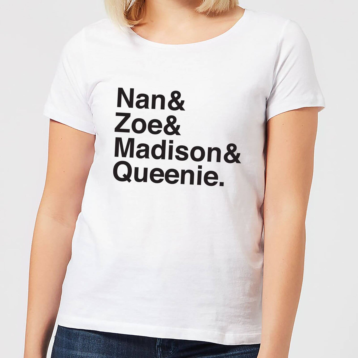 American Horror Story Coven Characters Women s T Shirt White