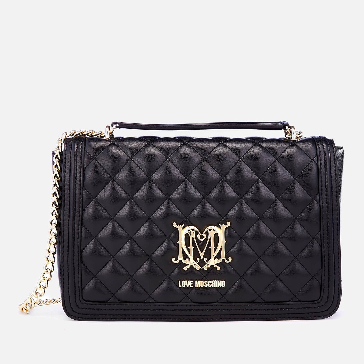 Love Moschino Women's Quilted Shoulder Bag Black