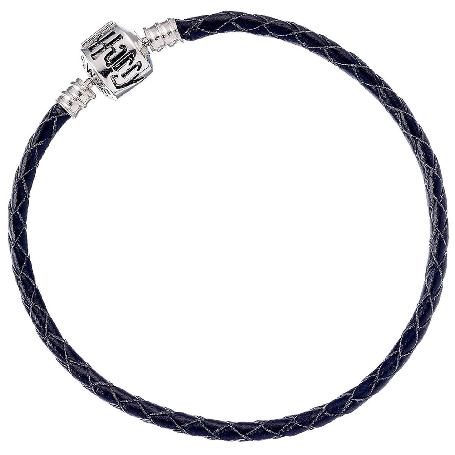 Harry Potter Leather Charm Bracelet - Black