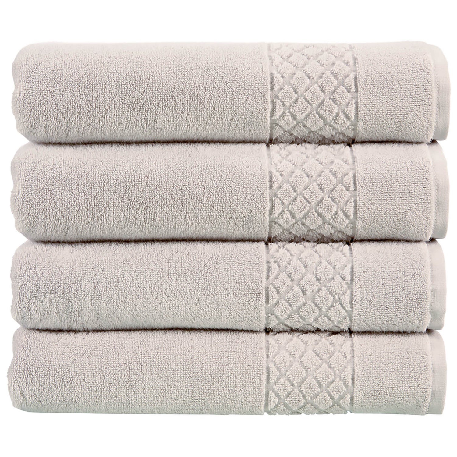 Christy Serenity 4 Piece Towel Bale Set - Cloud | TheHut.com