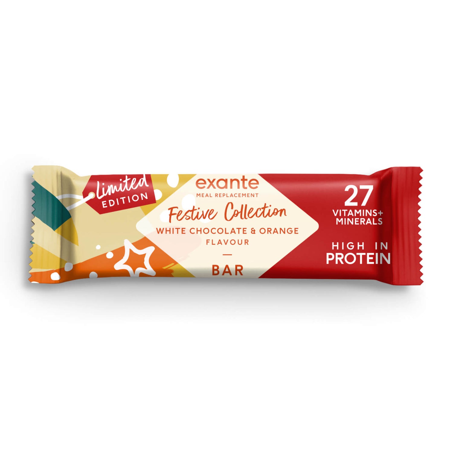 White Chocolate Orange Bar exante UK
