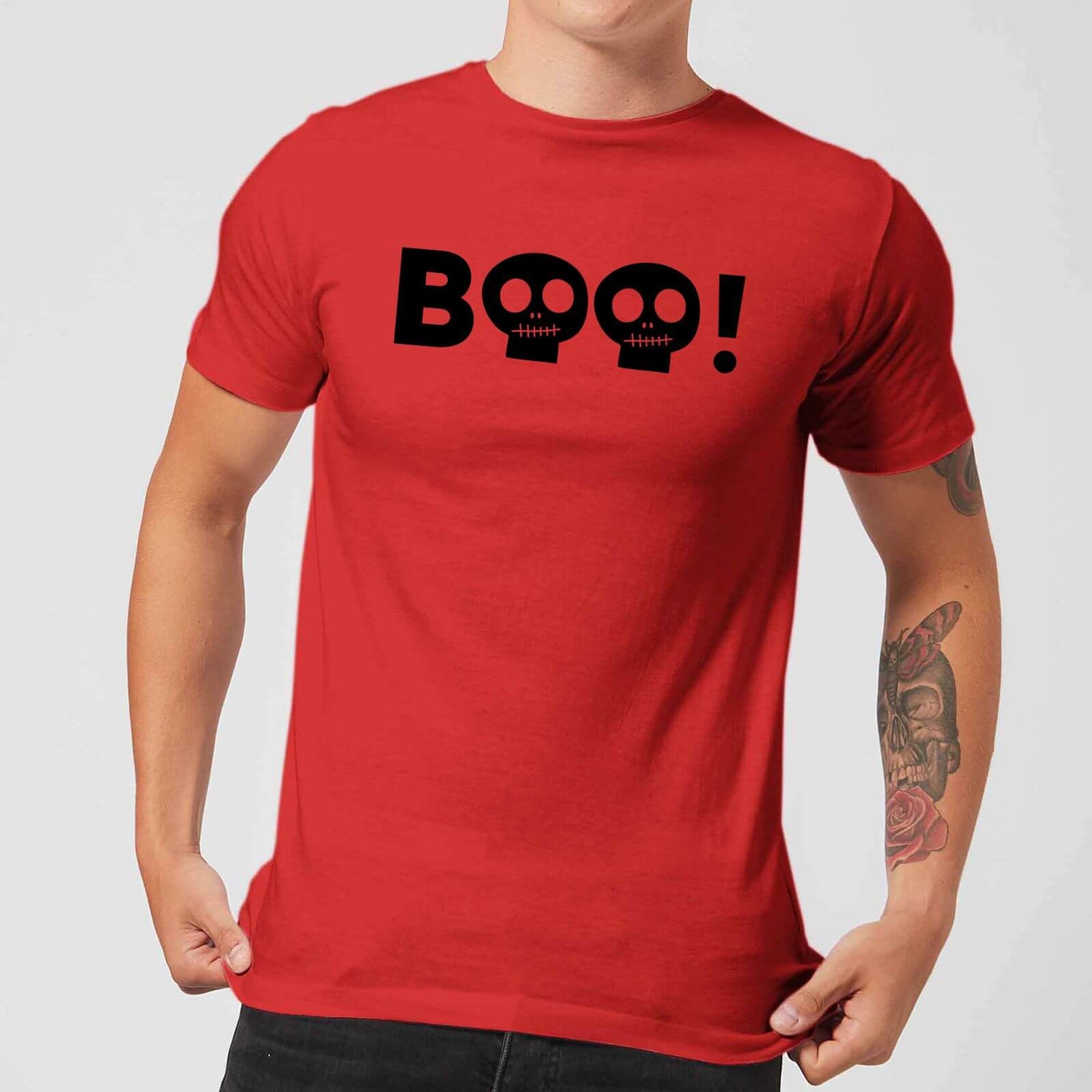 Boo! Men's T-Shirt - Red