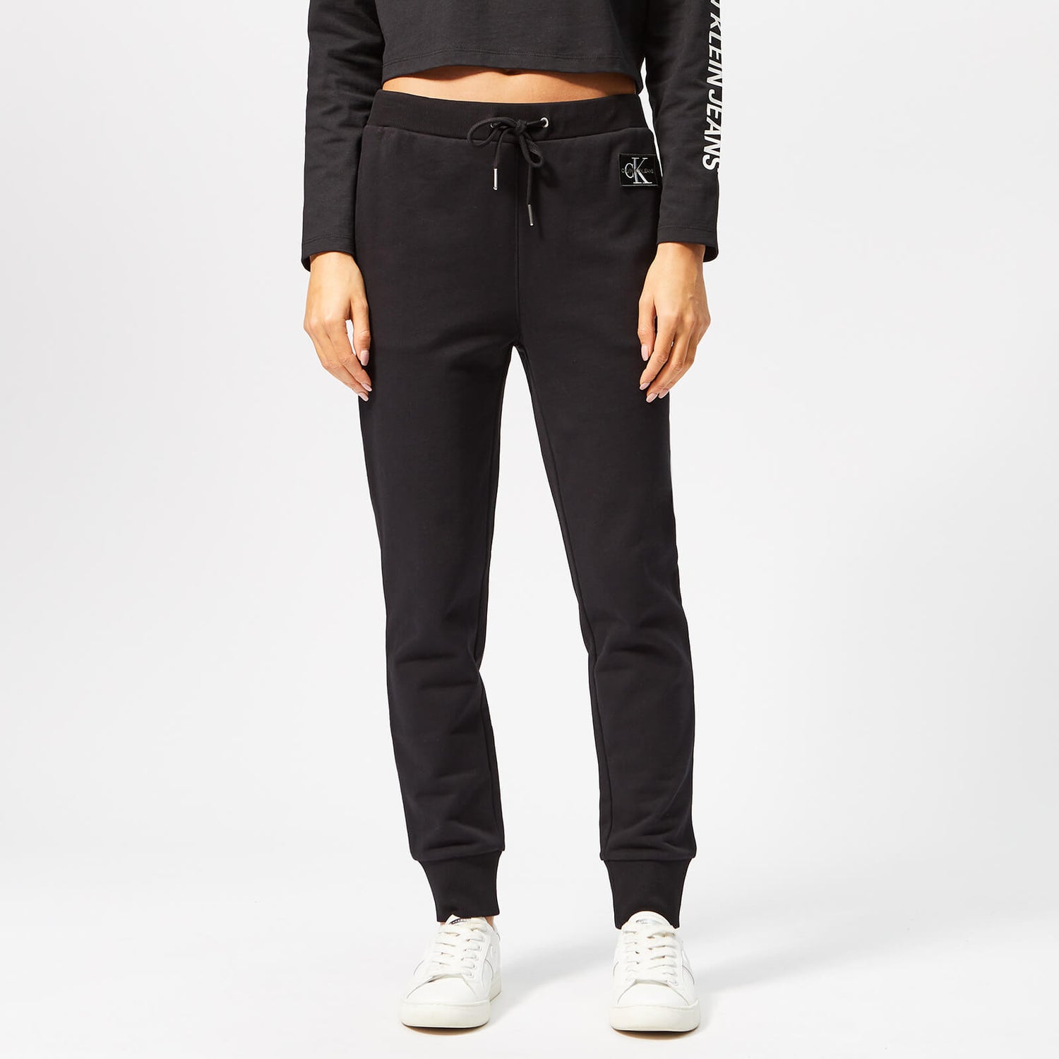 Calvin Klein Jeans Women s Monogram Sweatpants Black TheHut