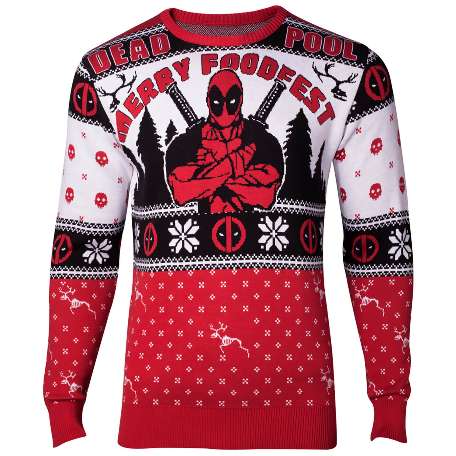 Deadpool xmas best sale jumper