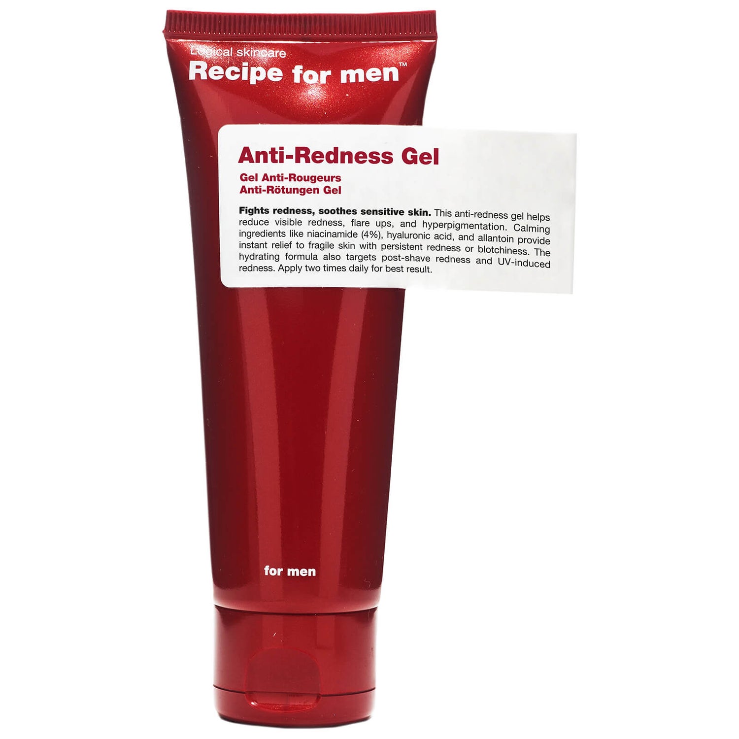 Recipe for Men Anti-Redness Gel 75ml