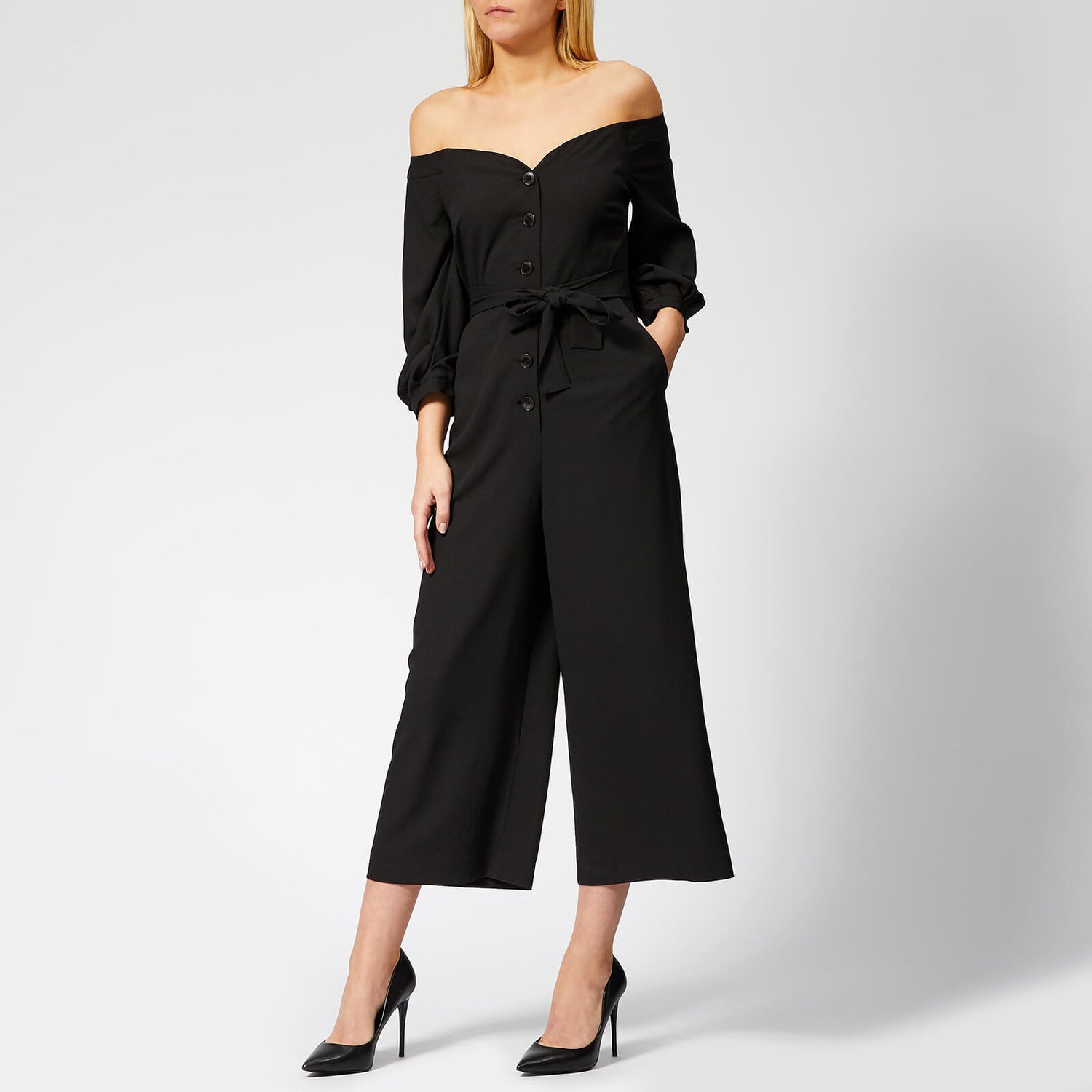 carina off shoulder jumpsuit