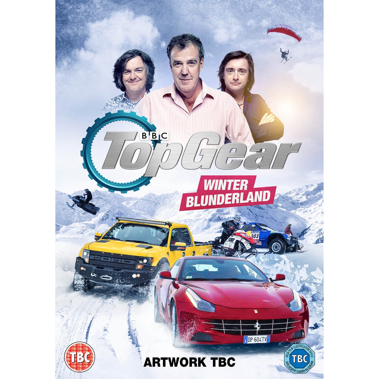 pels Bunke af Skjult Top Gear - Winter Blunderland DVD - Zavvi UK