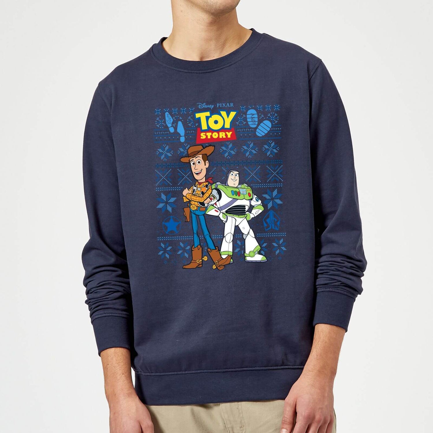 Pull de Noël Homme Disney Toy Story - Bleu Marine Clothing