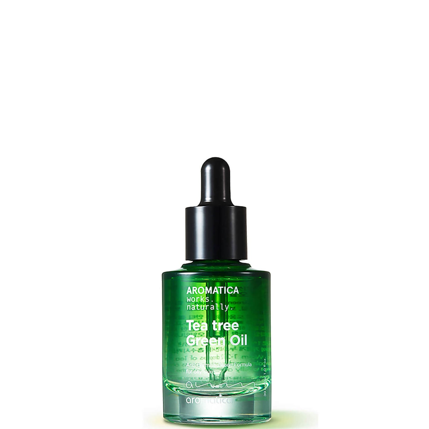 AROMATICA Tea Tree Green Oil 30ml | Free Shipping | Lookfantastic