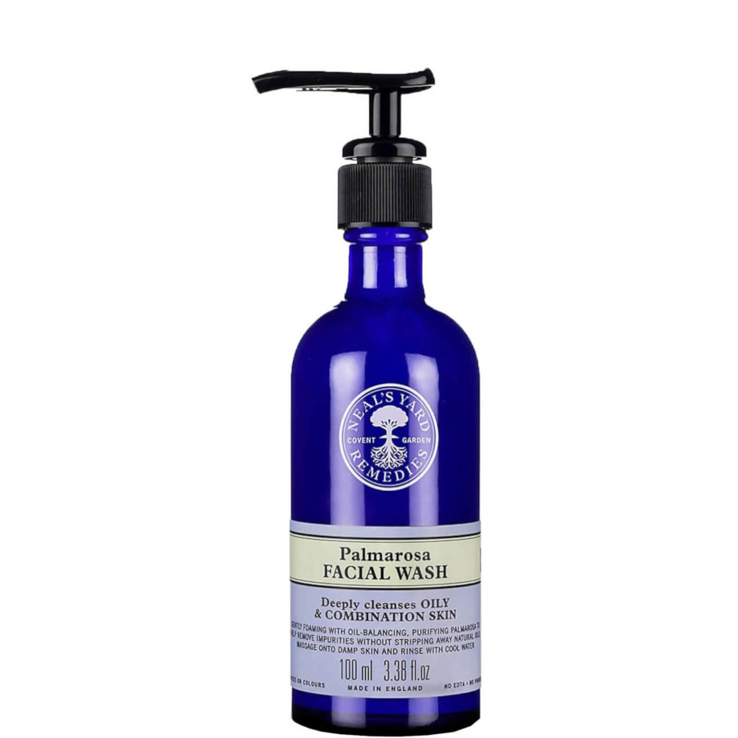 Neal's Yard Remedies Purifying Palmarosa Facial Wash 100ml LOOKFANTASTIC