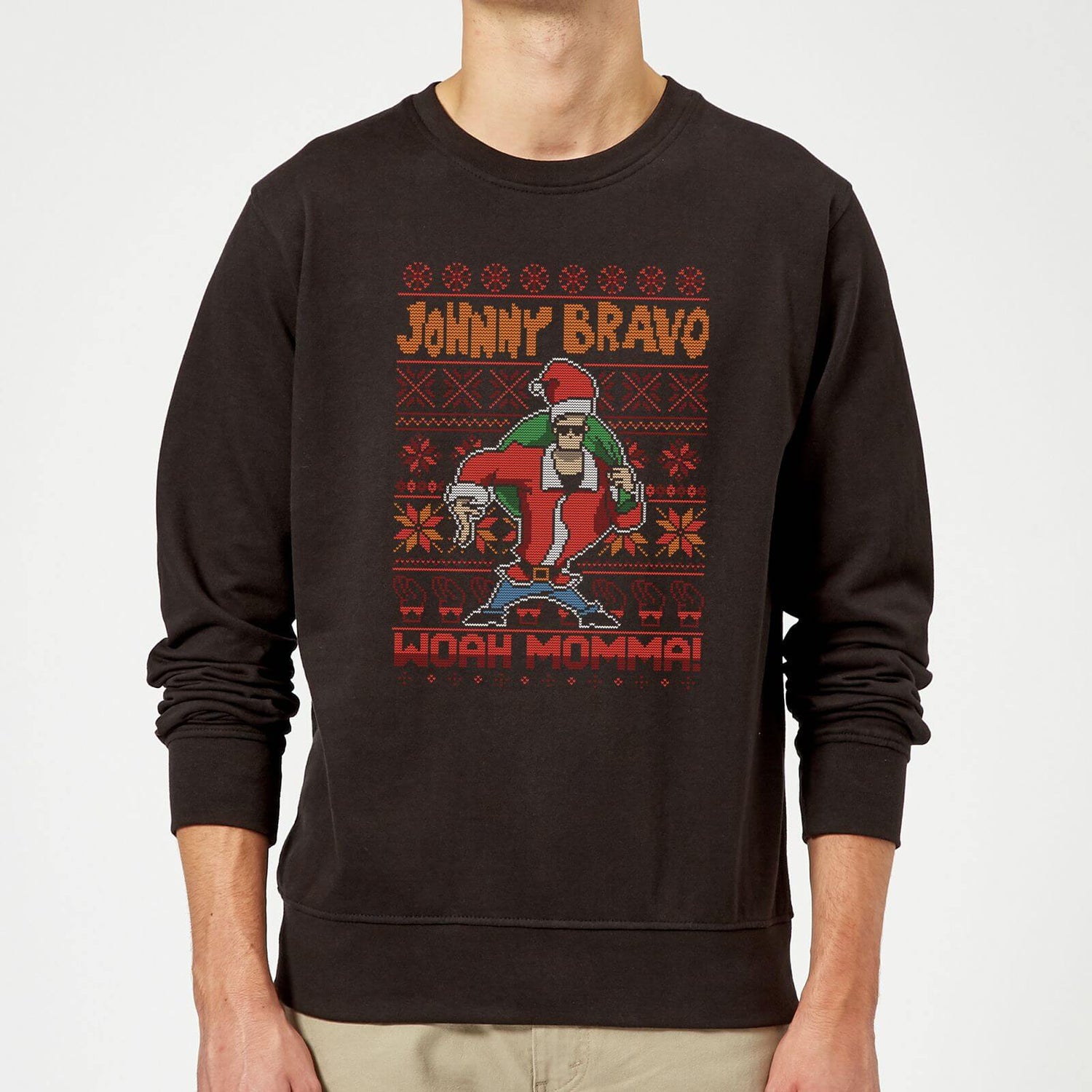 Johnny bravo sweatshirt Clearance